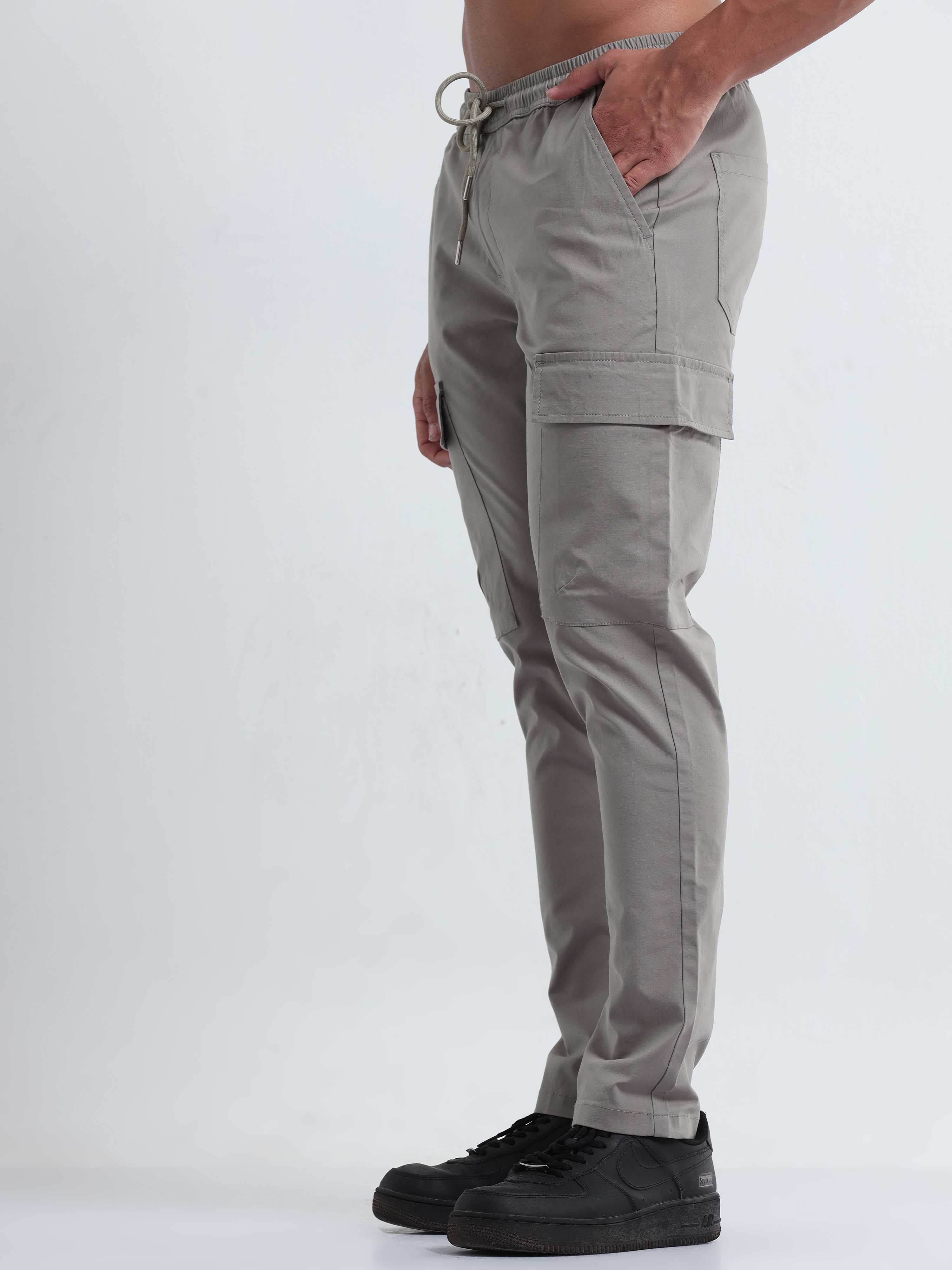 Air Sense Cement Cargo Pants for Men