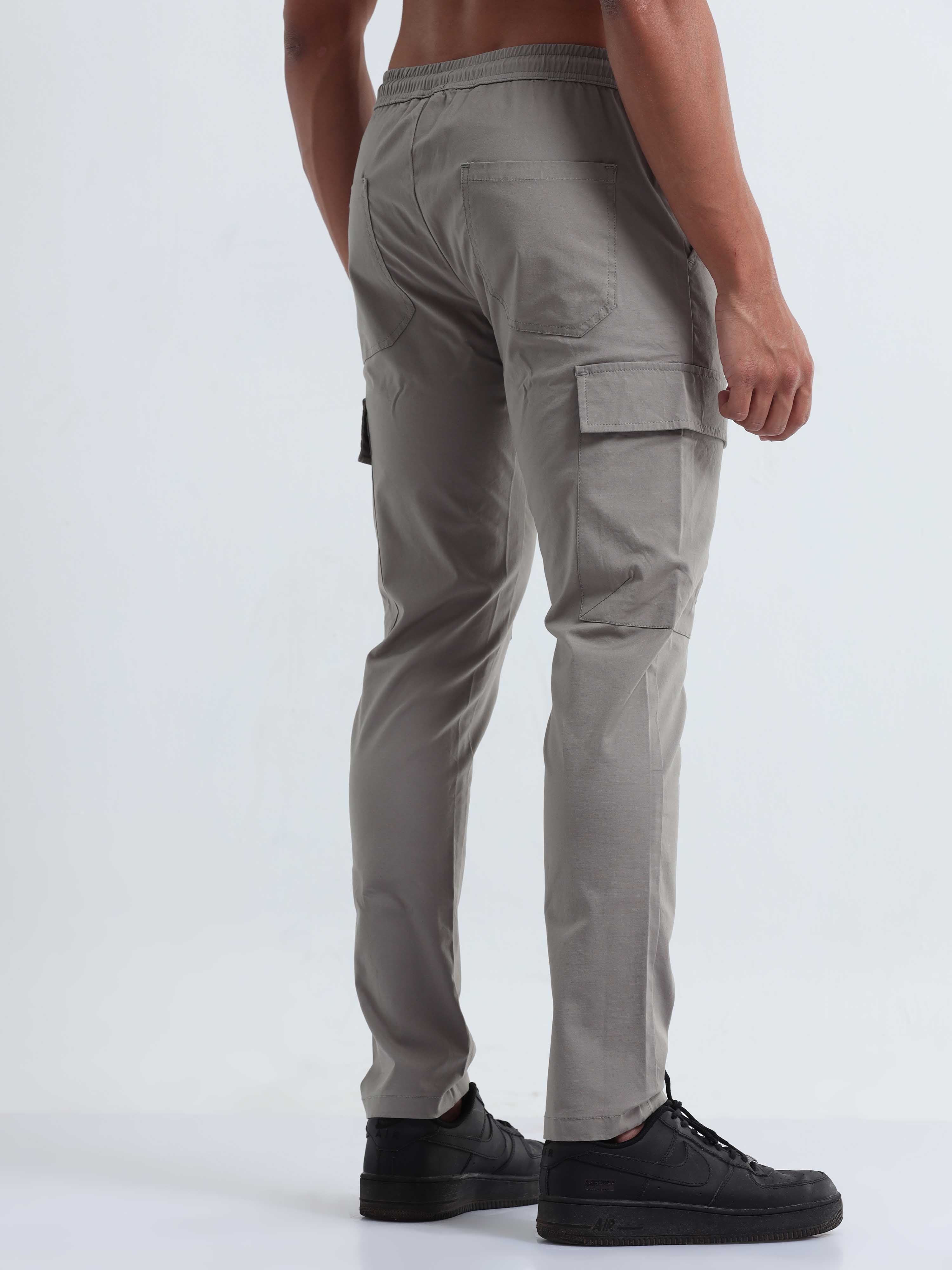 Air Sense Cement Cargo Pants for Men