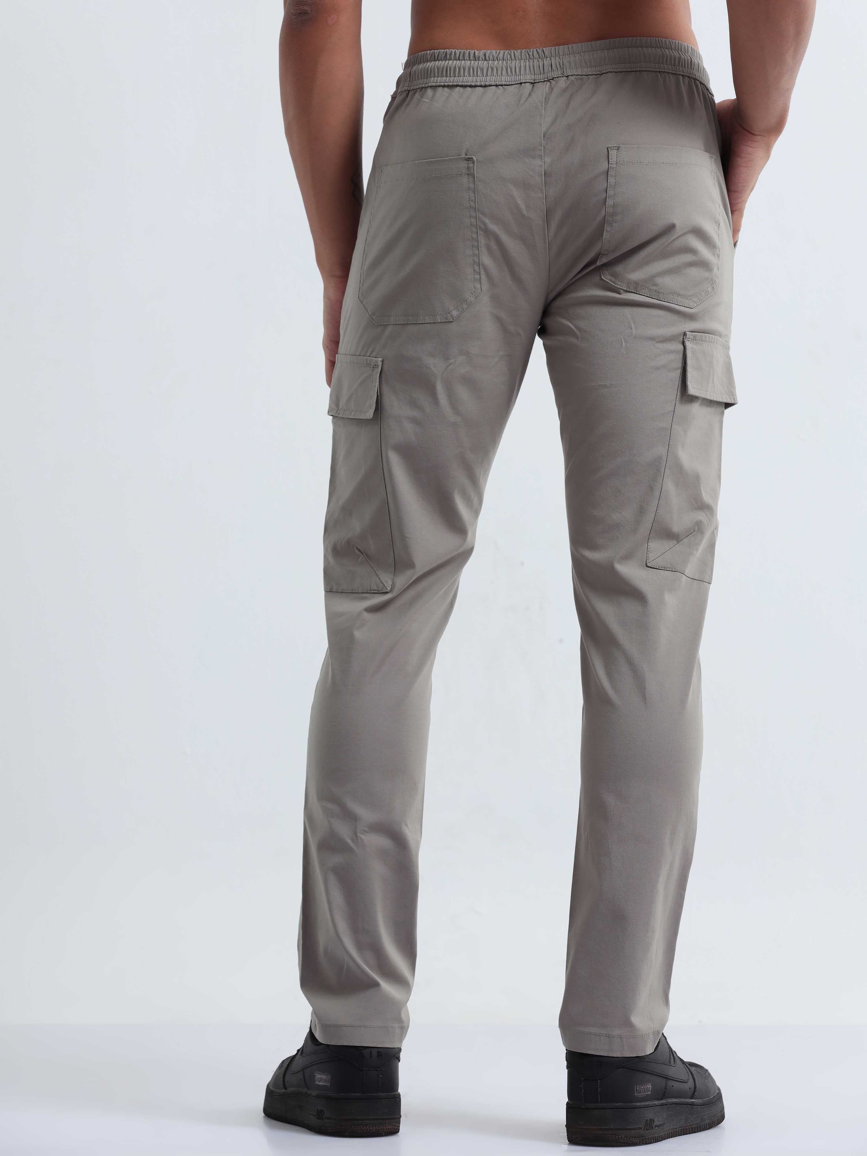 Air Sense Cement Cargo Pants for Men