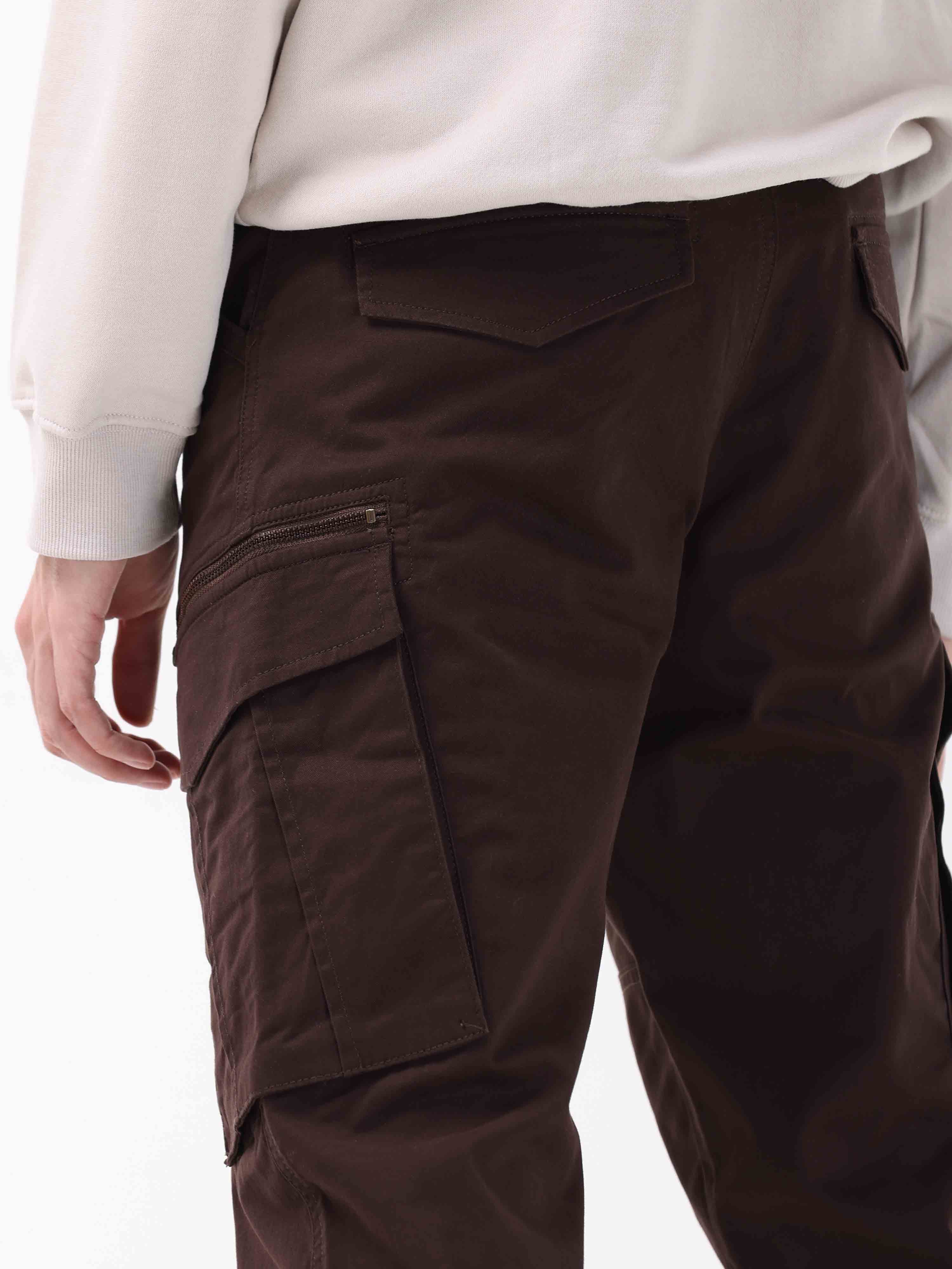 Utility Coffee Cargo Pant