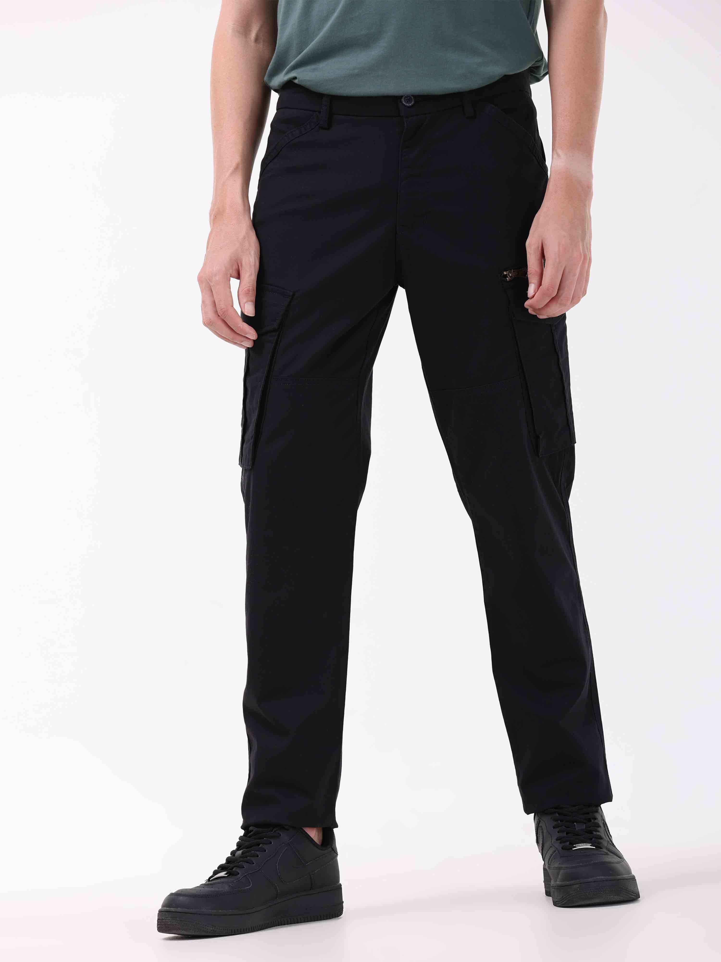 Utility Black Cargo Pant