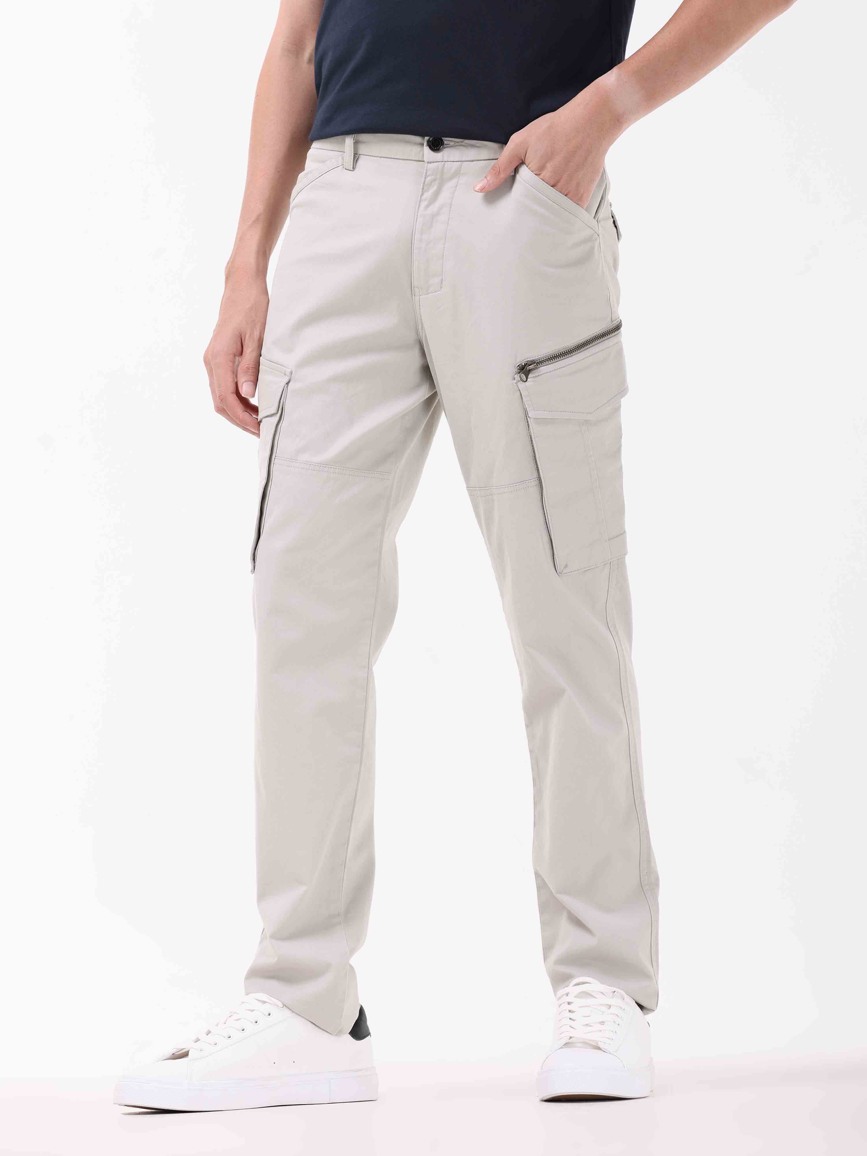 Utility Cloud Grey Cargo Pant