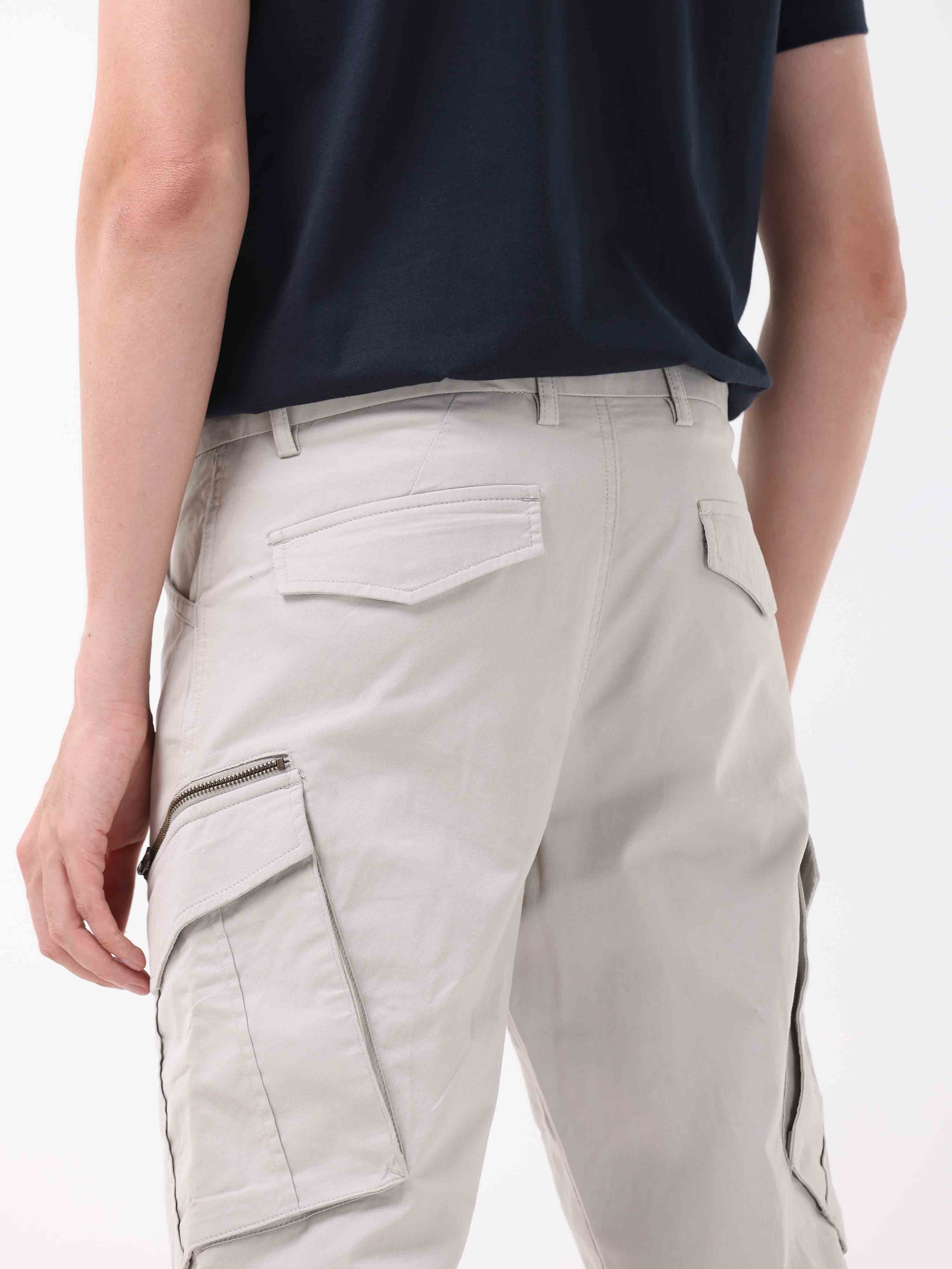 Utility Cloud Grey Cargo Pant