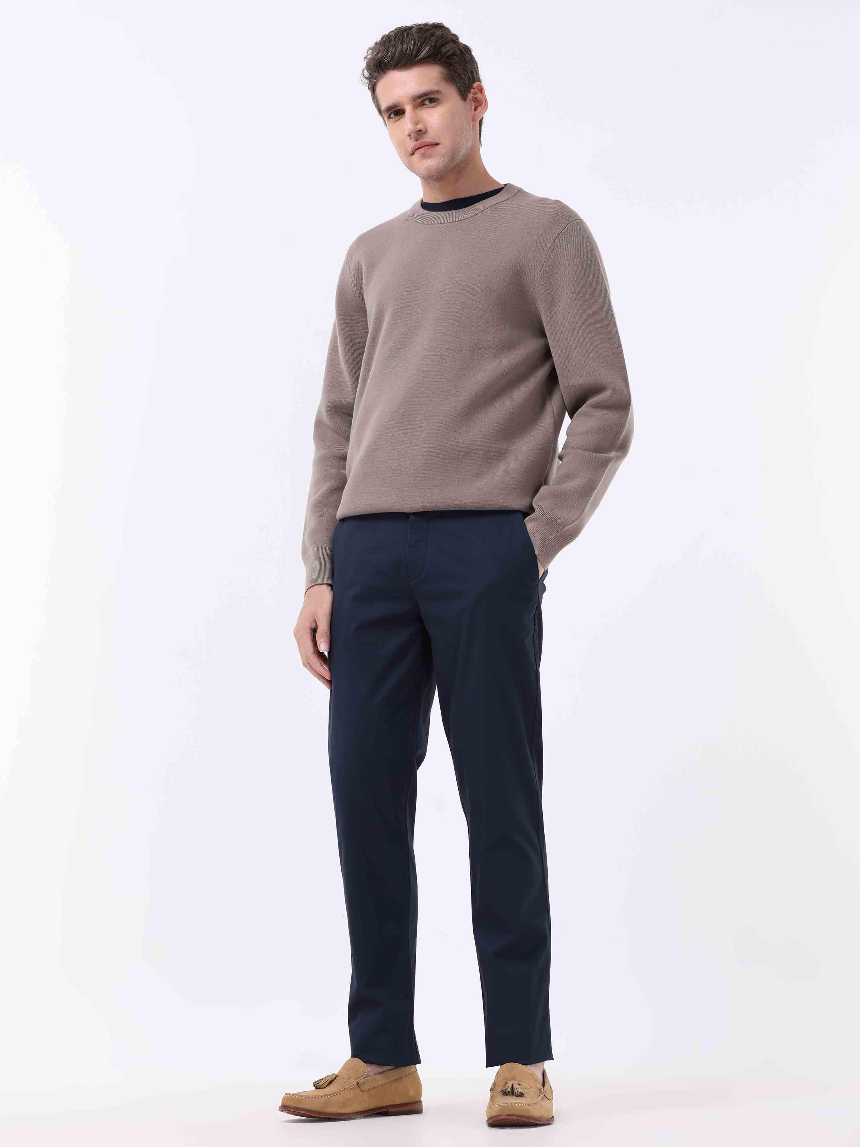 Broken Signature Navy Chino