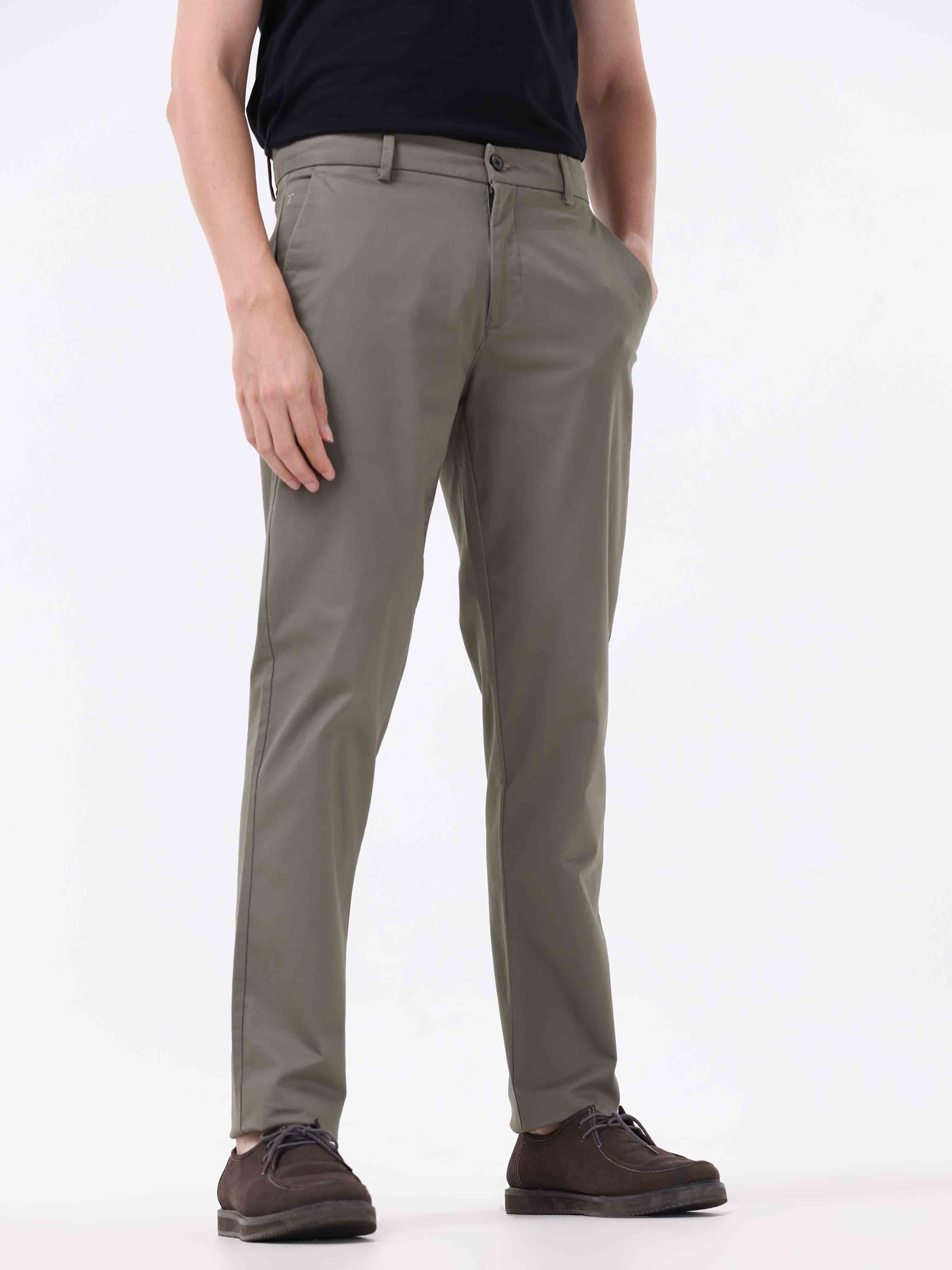 Broken Signature Olive Chino