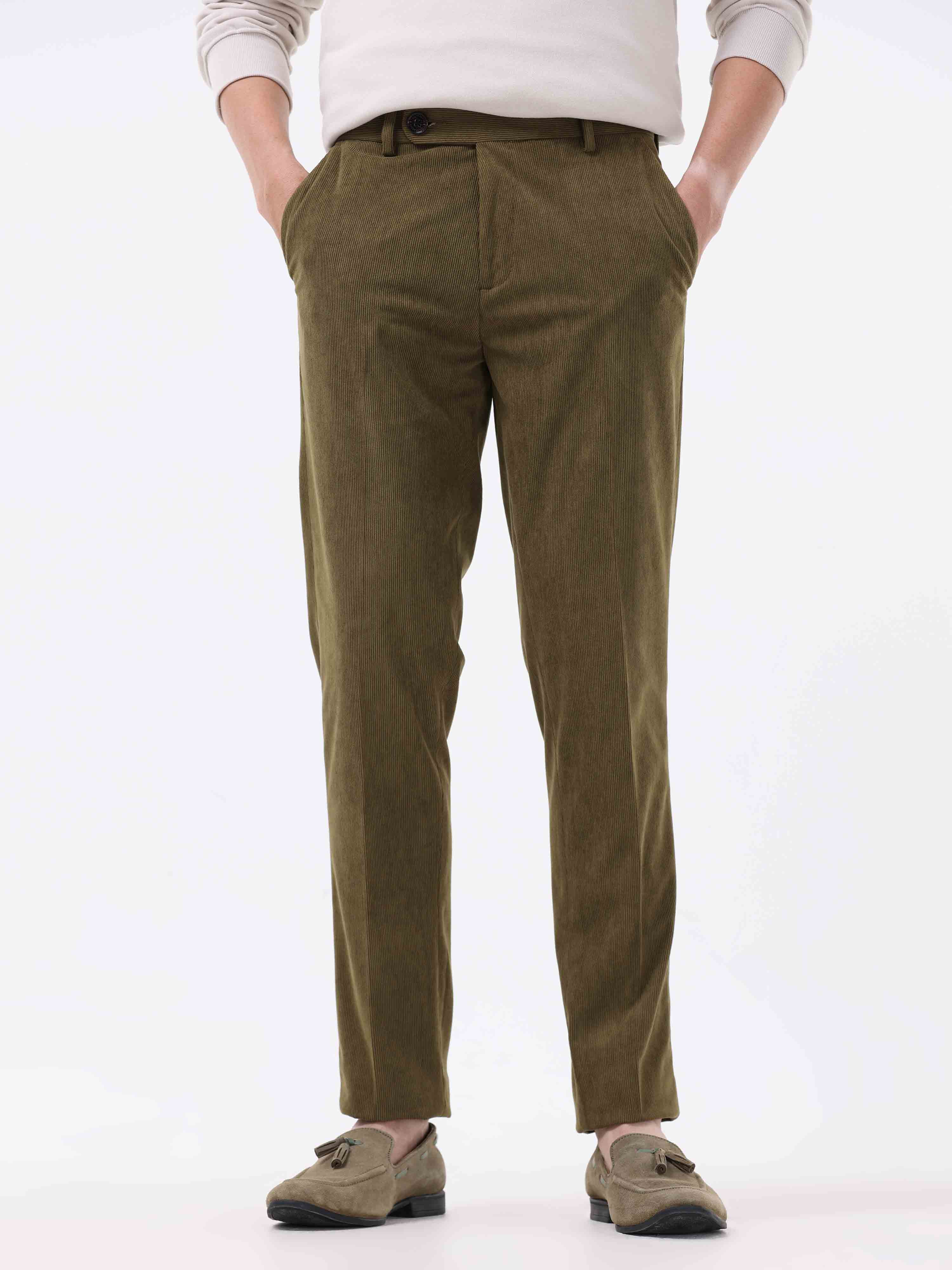 Statement Corduroy Oak Pant