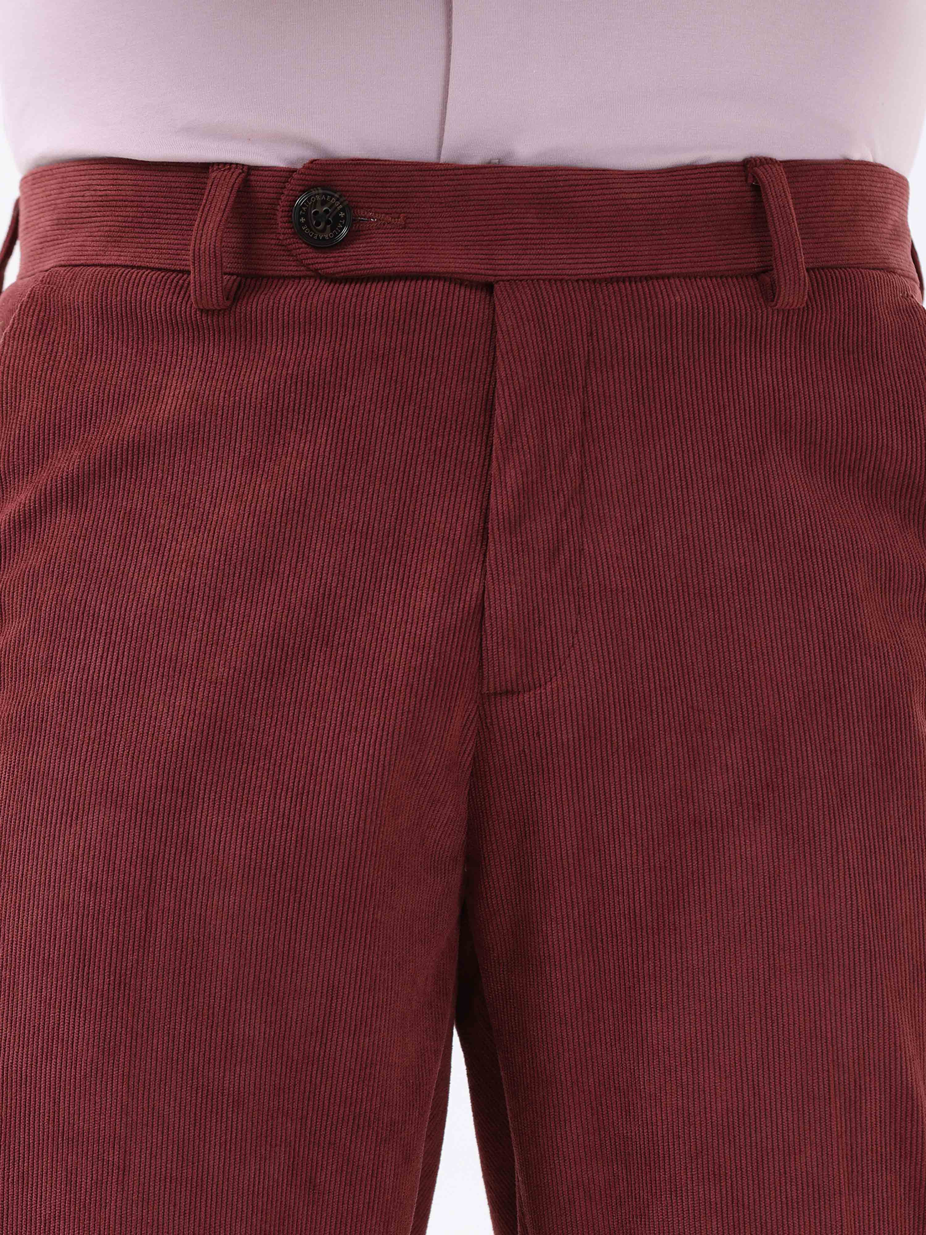 Statement Corduroy Wine Pant