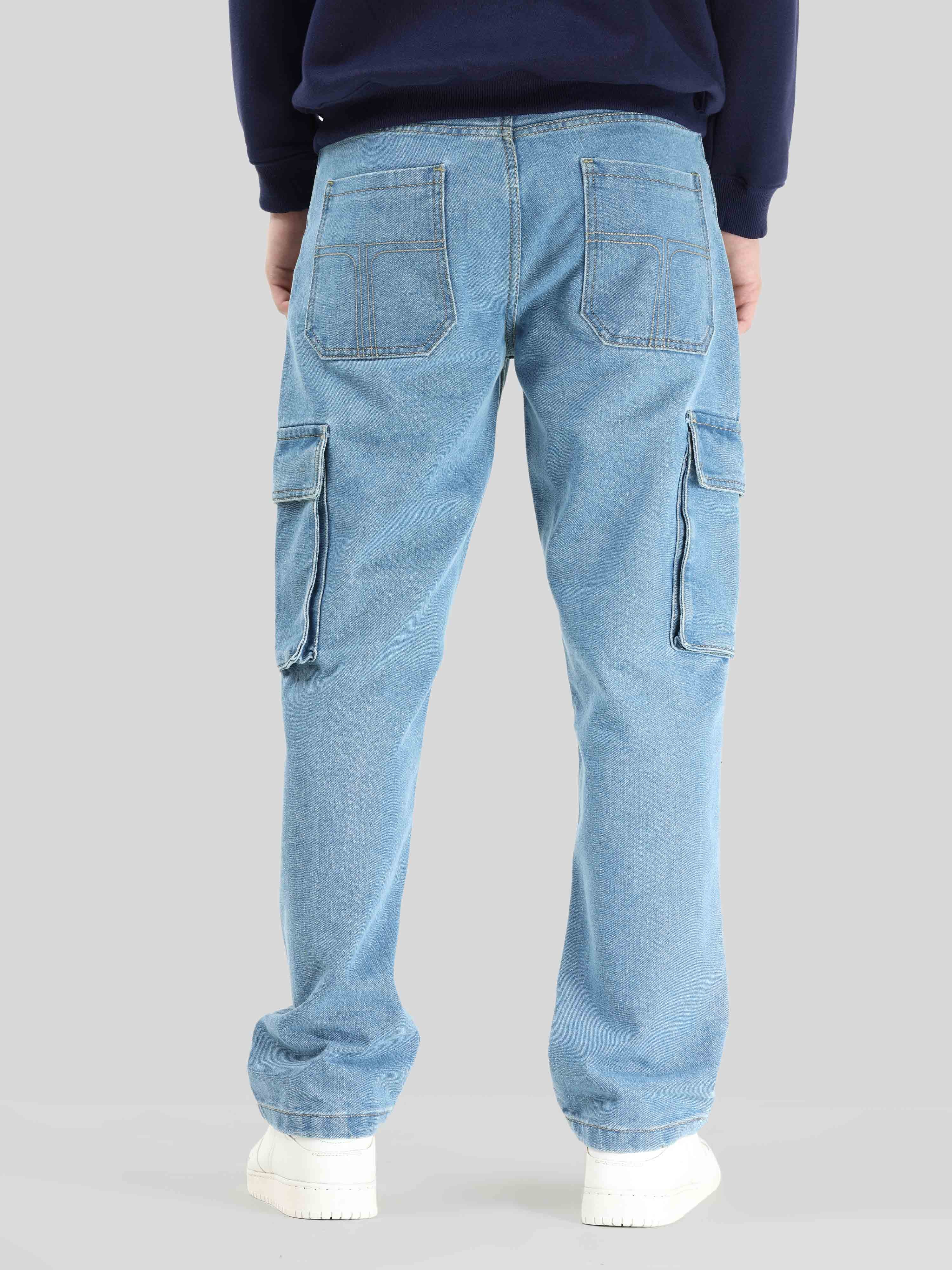 Urban Utility LightBlue Denim Cargo