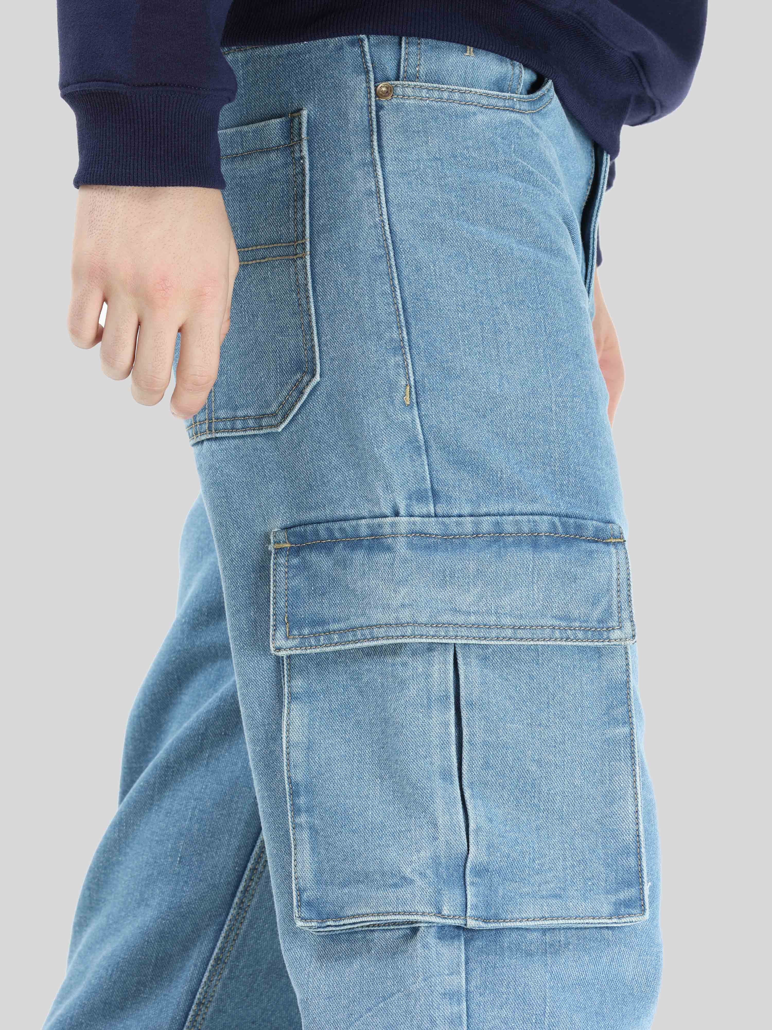 Urban Utility LightBlue Denim Cargo