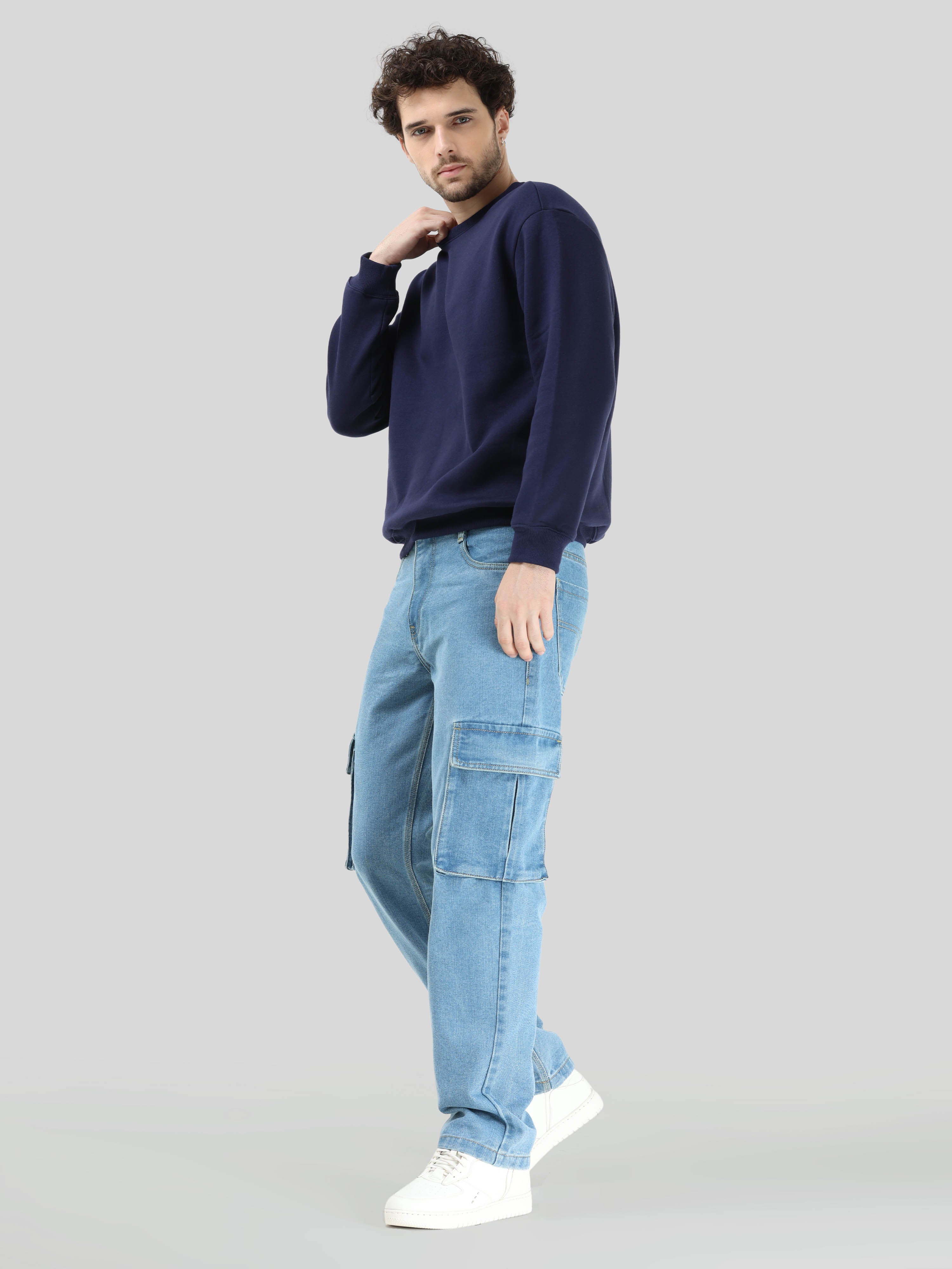 Urban Utility LightBlue Denim Cargo