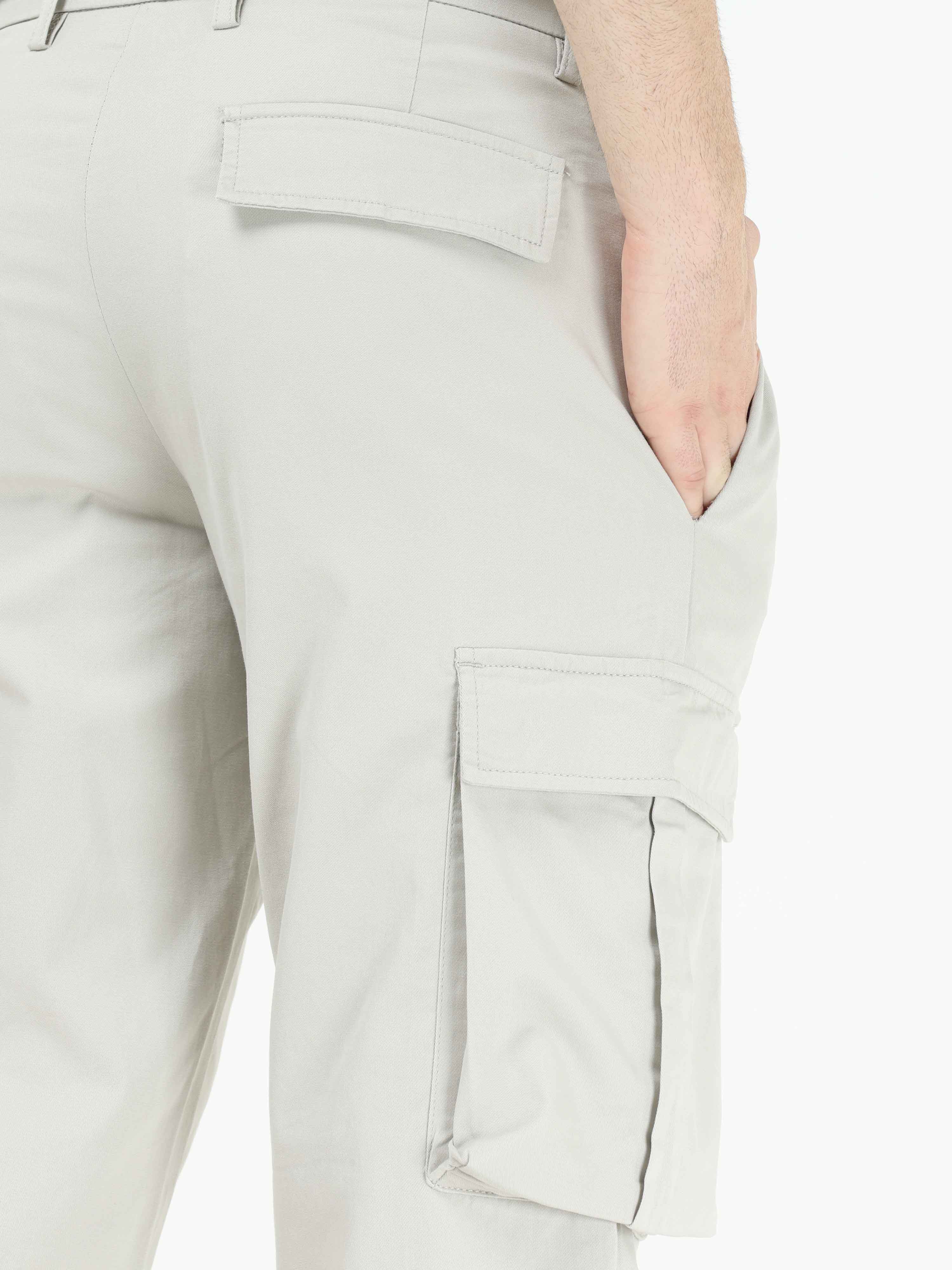 Finest Twill Dark Cloud Grey Baggy Fit Cargo
