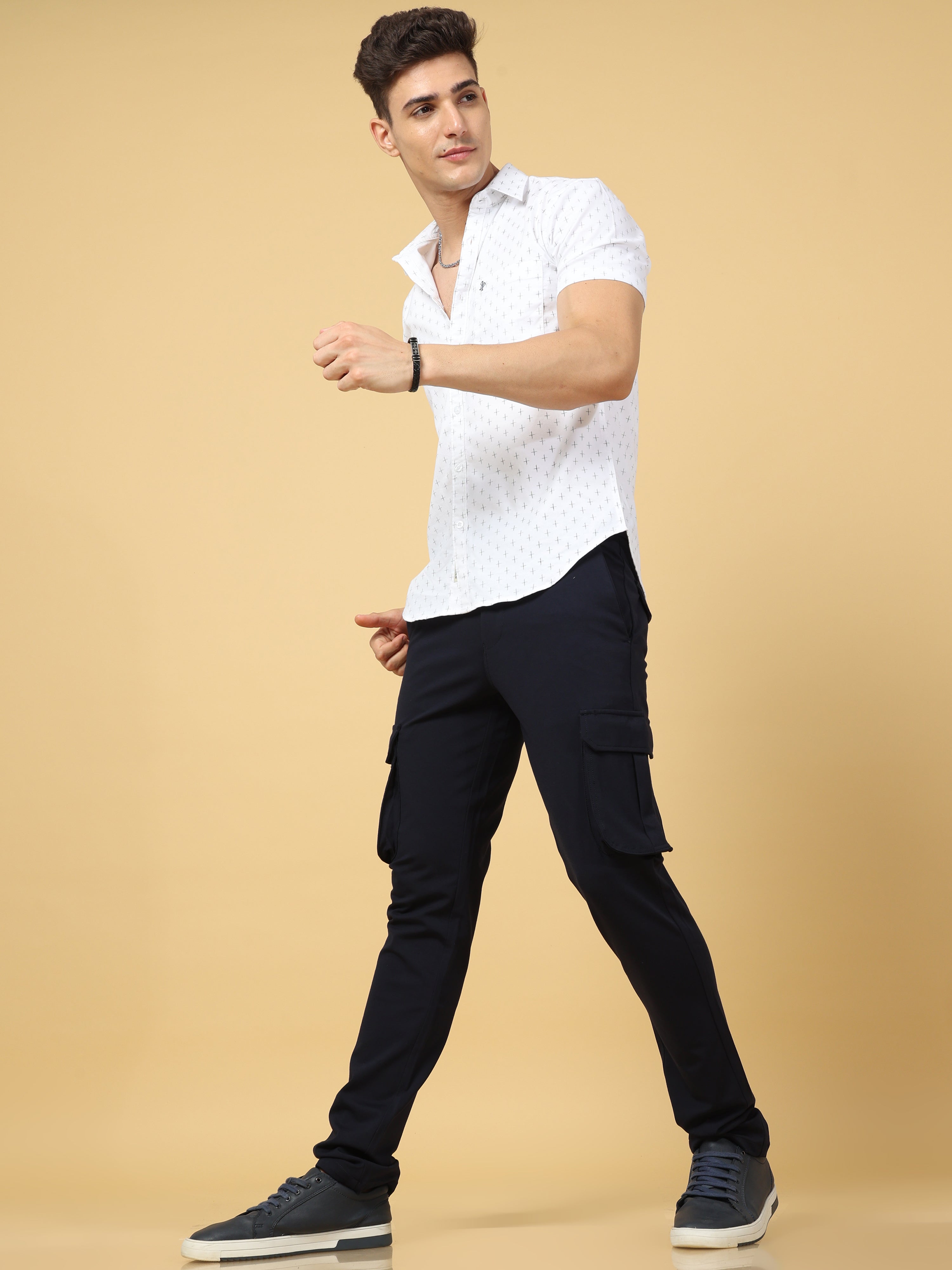 Super Stretch Navy Cargo