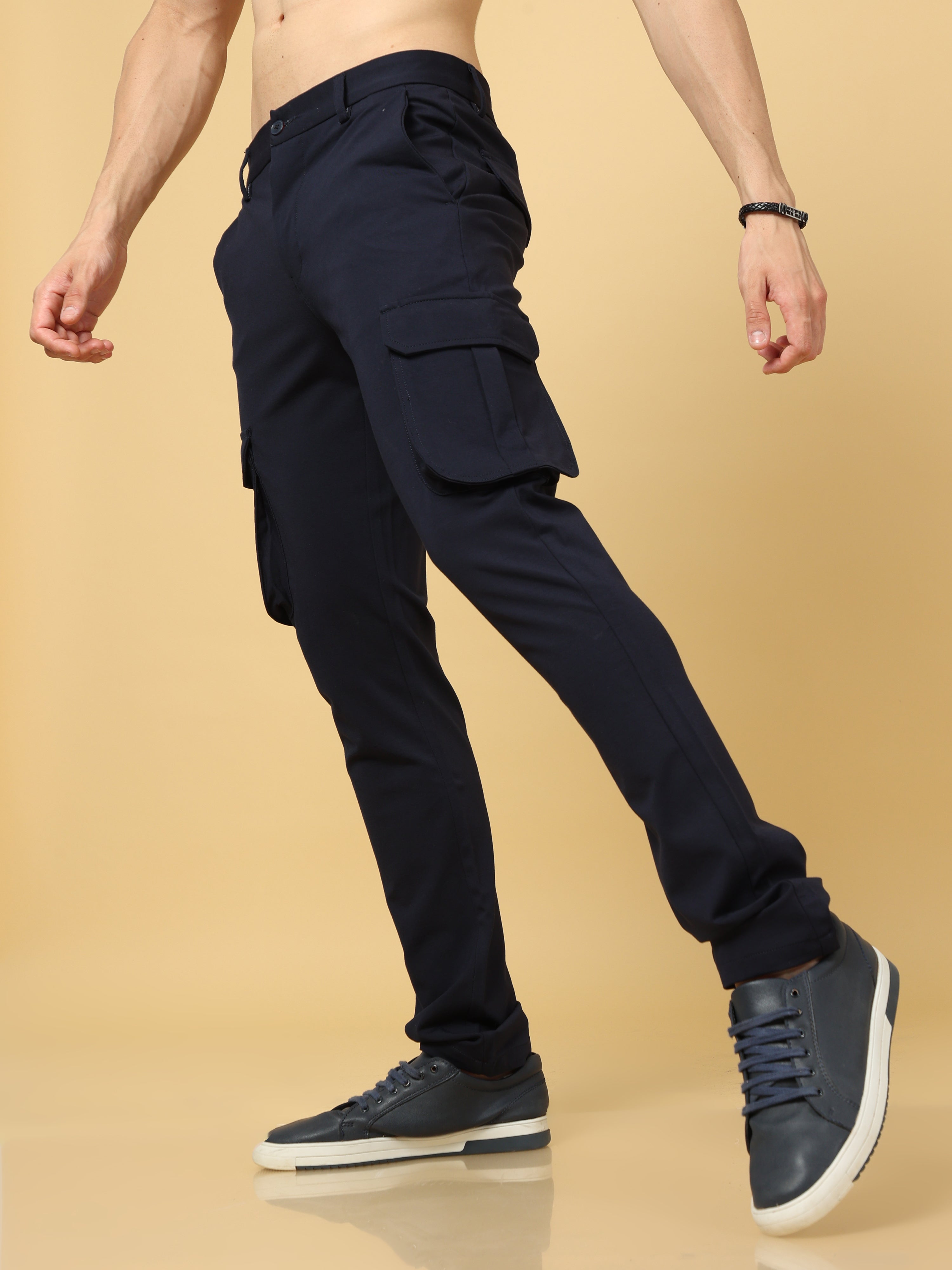Super Stretch Navy Cargo