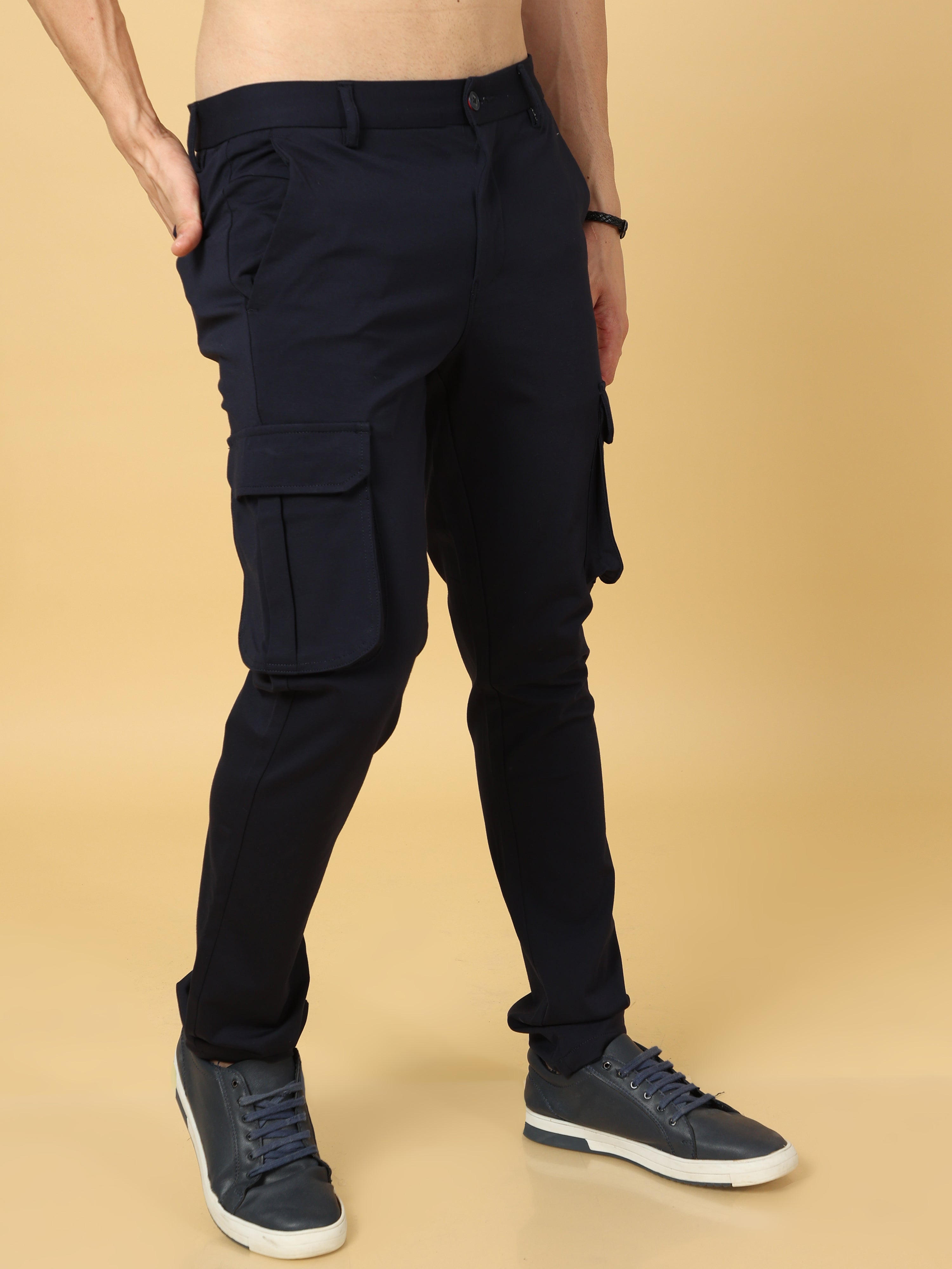 Super Stretch Navy Cargo