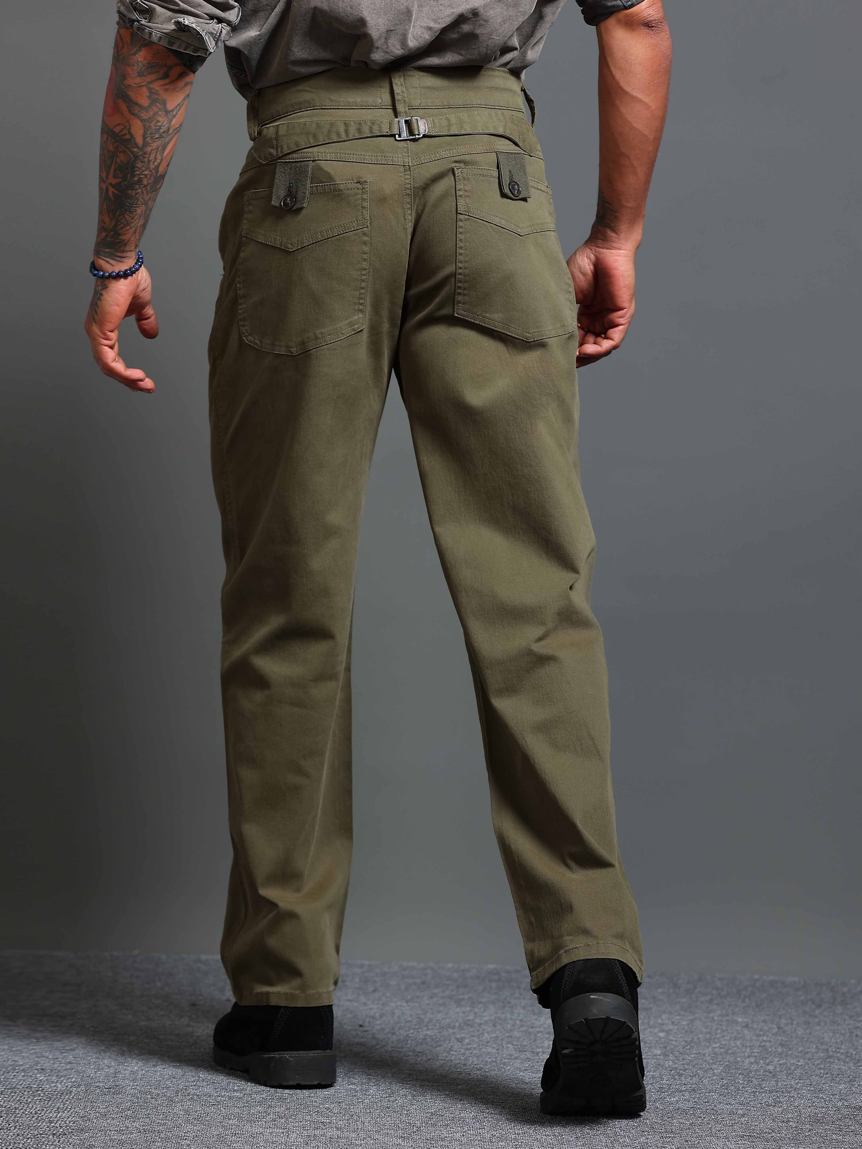 Suave Relaxed Trouser In Olive