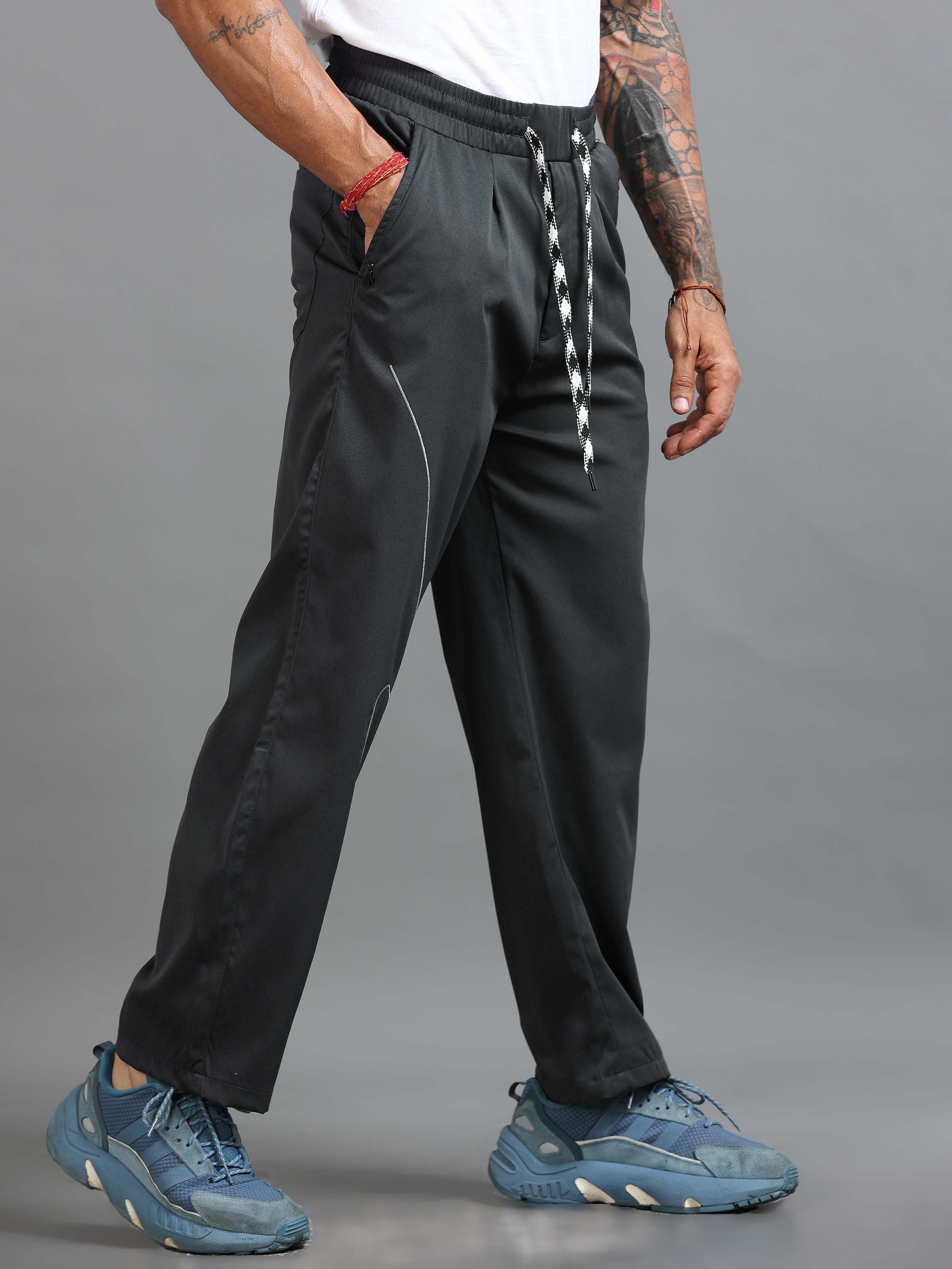 Flowstate Relaxed Trouser In Grey