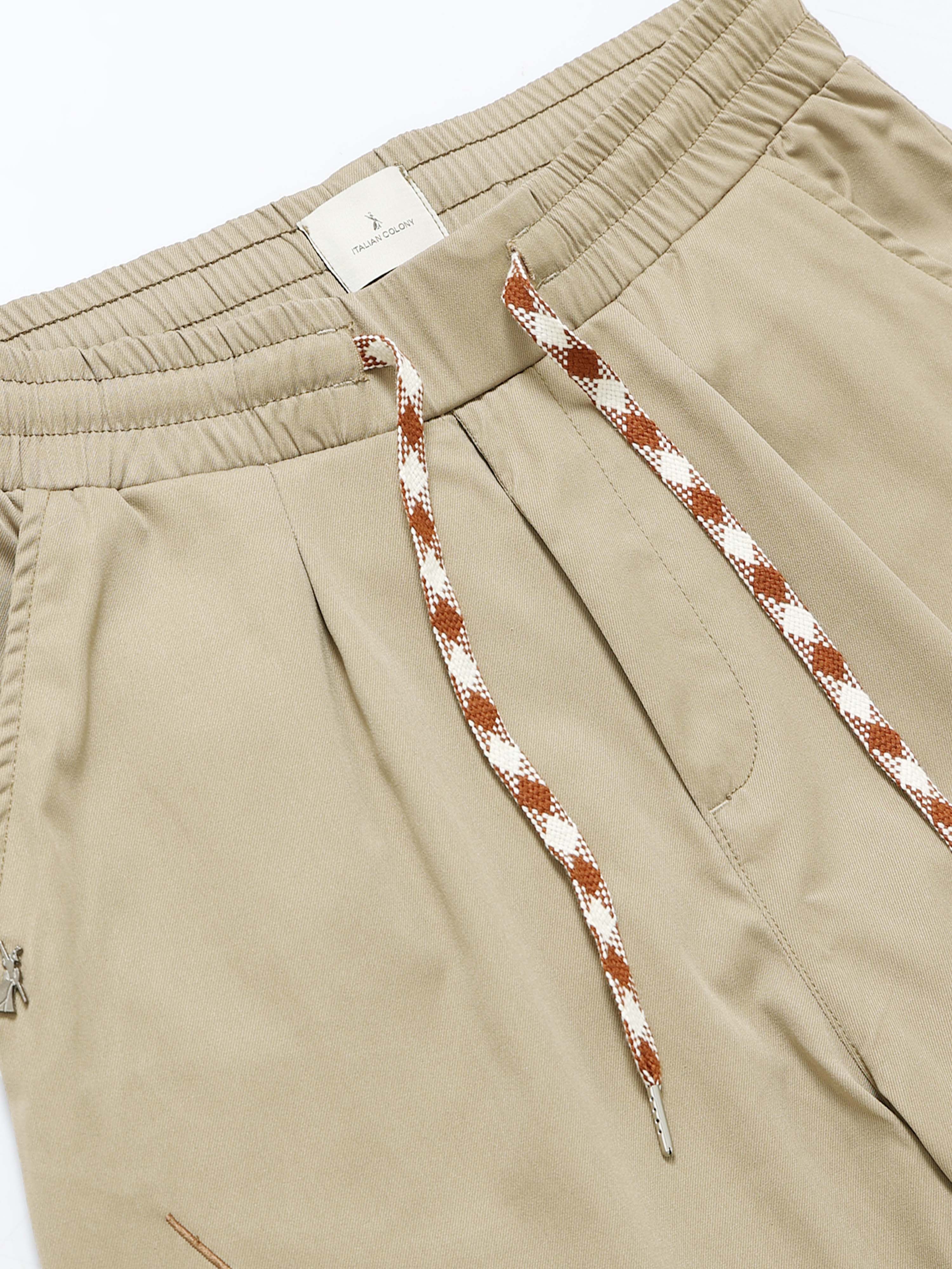 Flowstate Relaxed Trouser In Beige