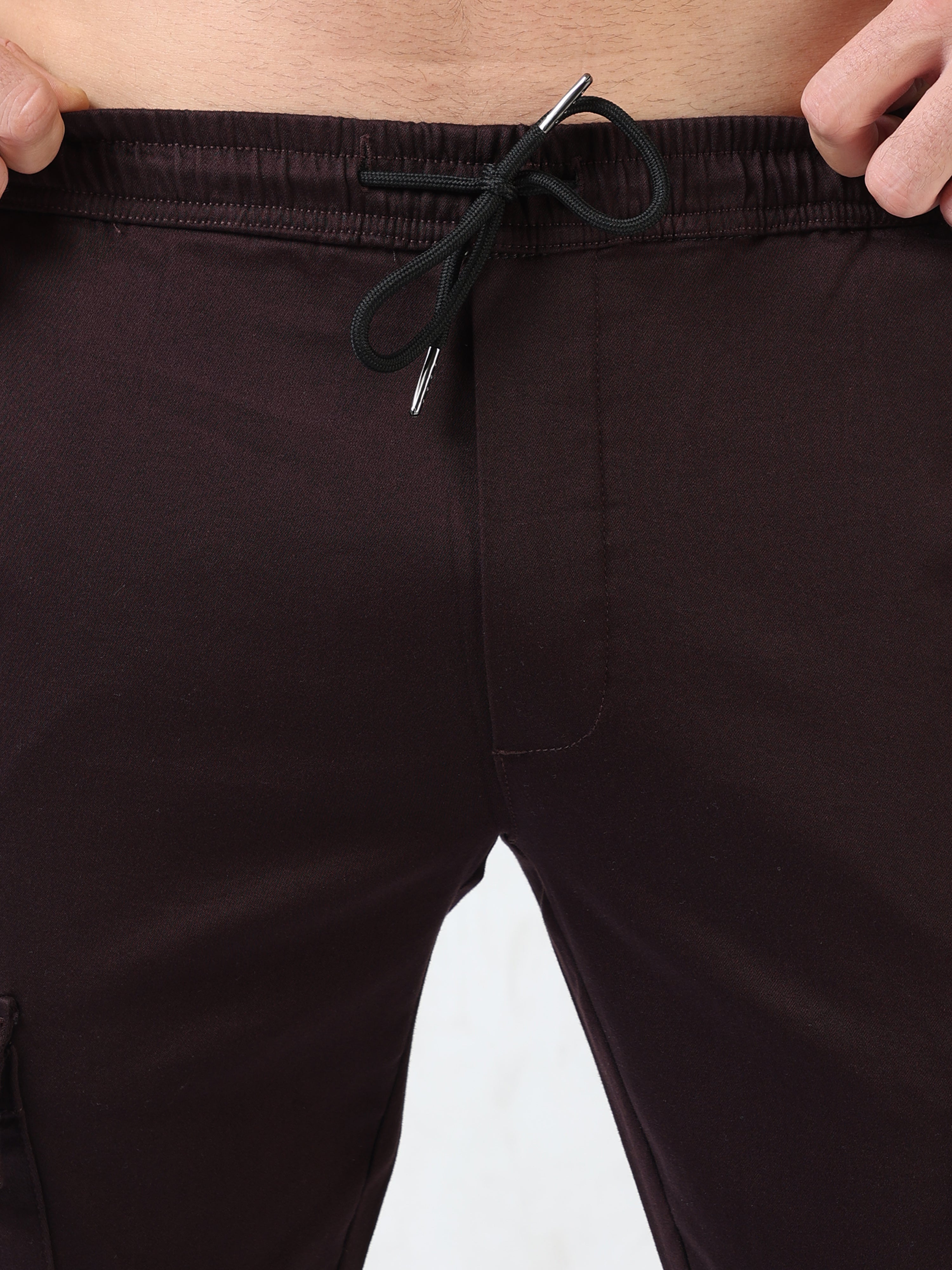 Utility Stretch Coffee Brown Jogger