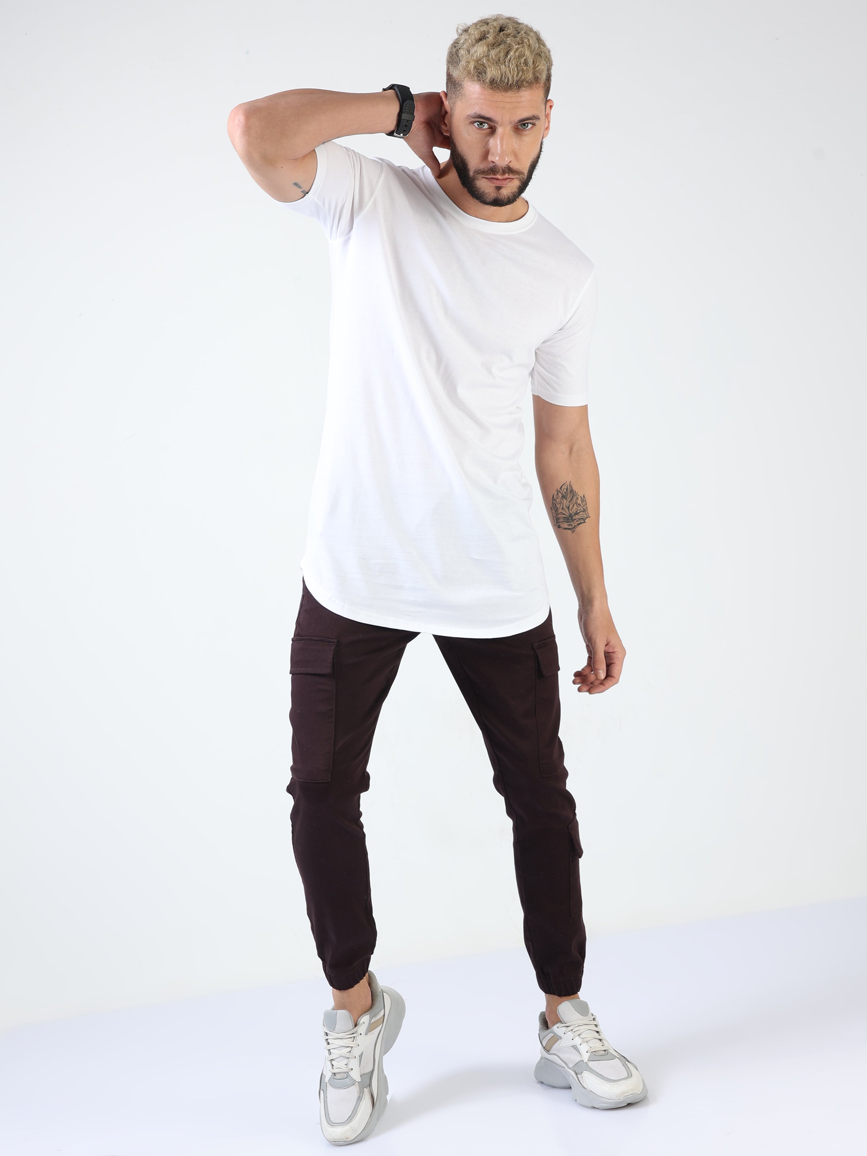 Utility Stretch Coffee Brown Jogger