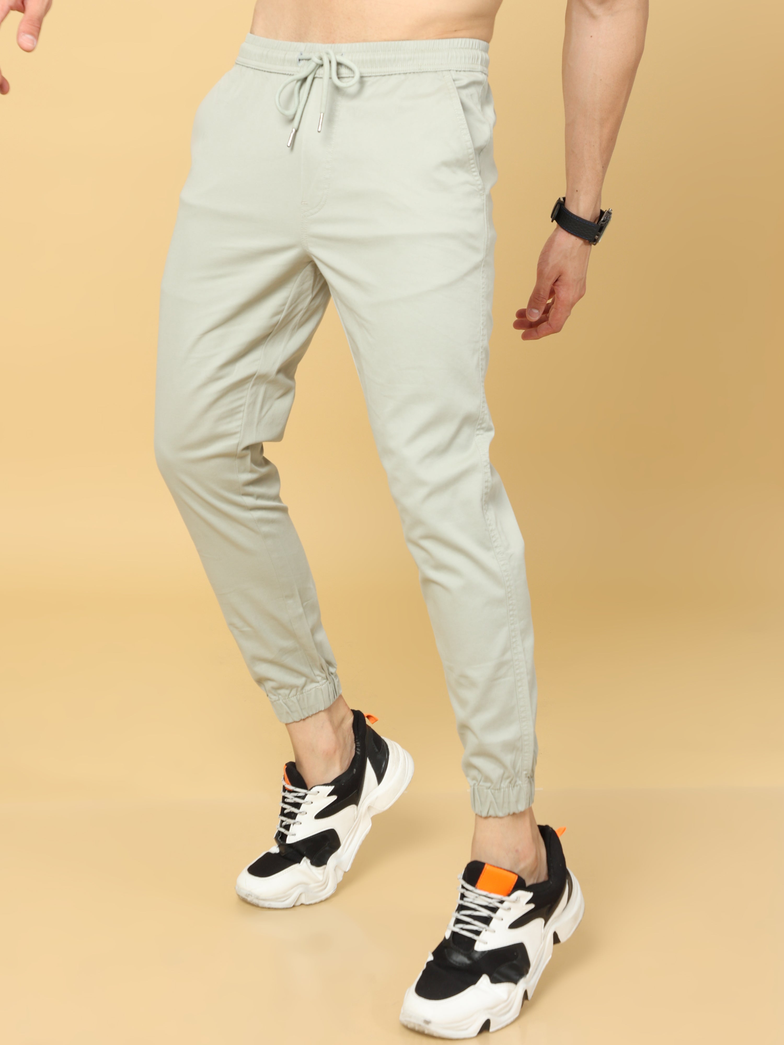 Basic Pista Green Slim Fit Jogger