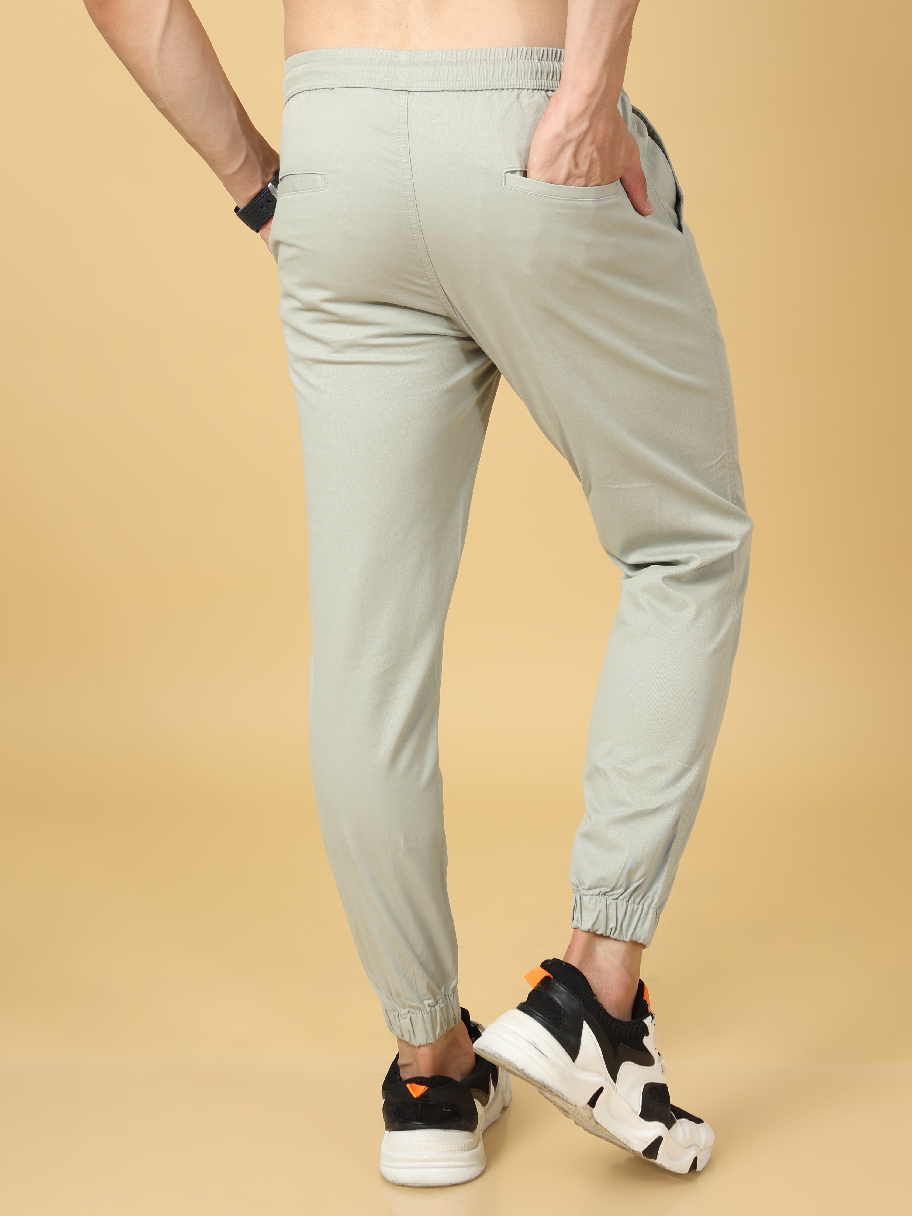 Basic Pista Green Slim Fit Jogger
