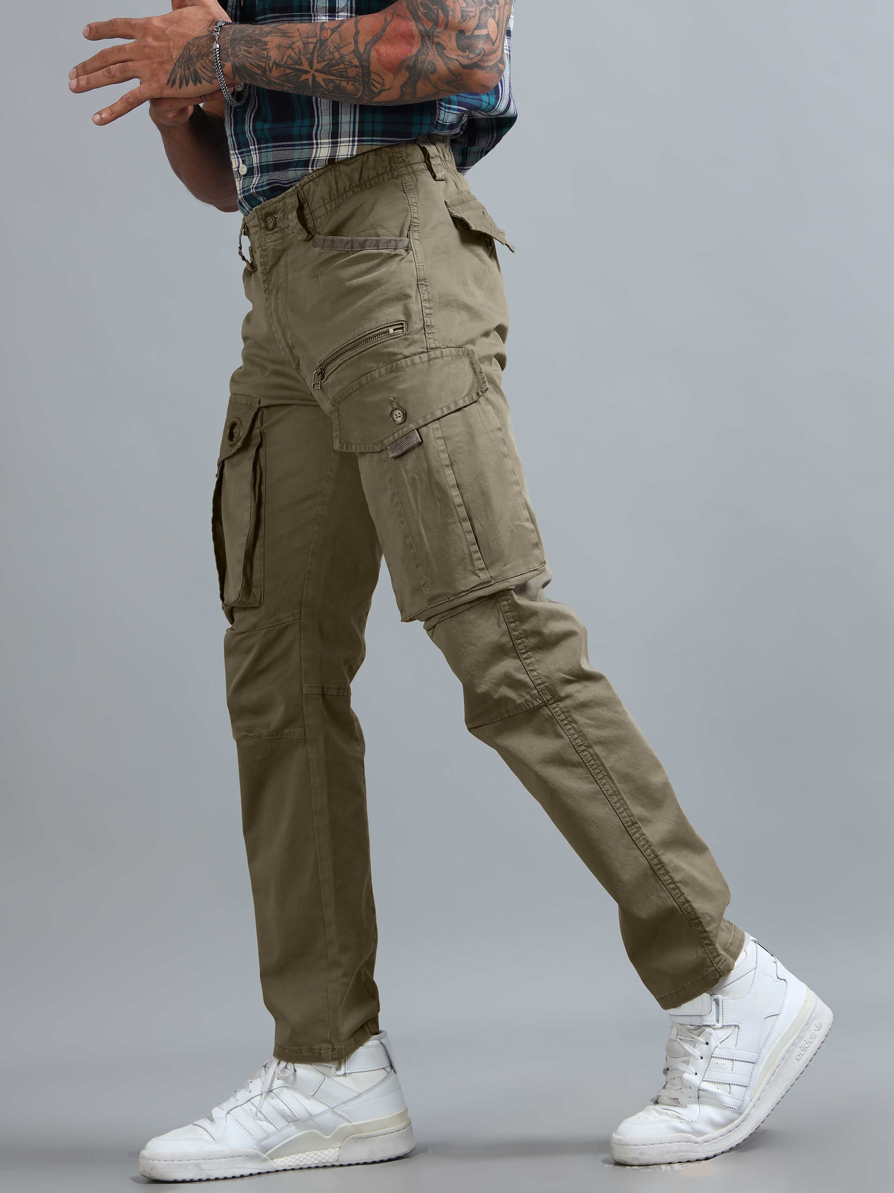 Aero Nord Cargo Pant In Dusty Beige