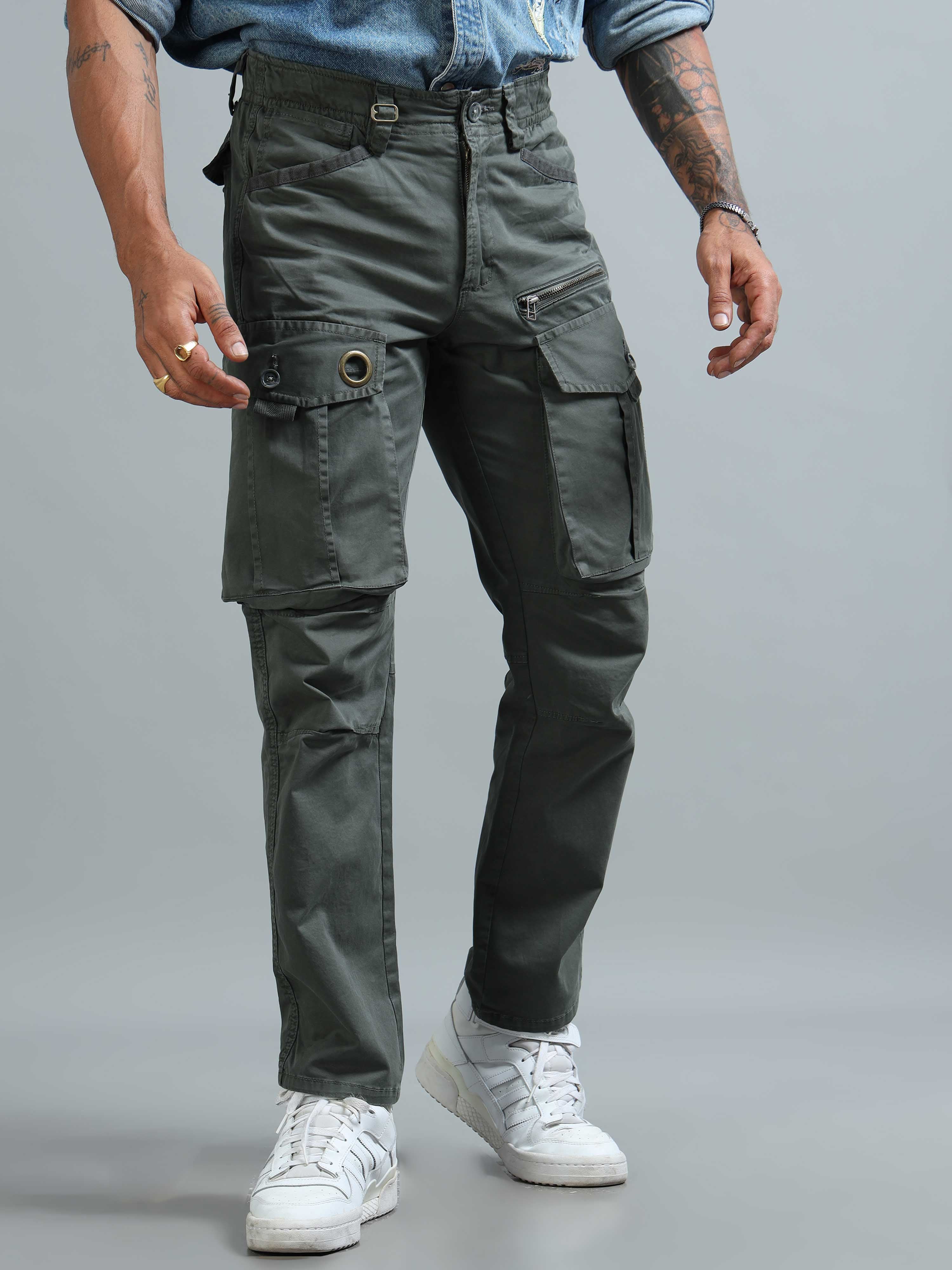 Aero Nord Cargo Pant In Sage Green