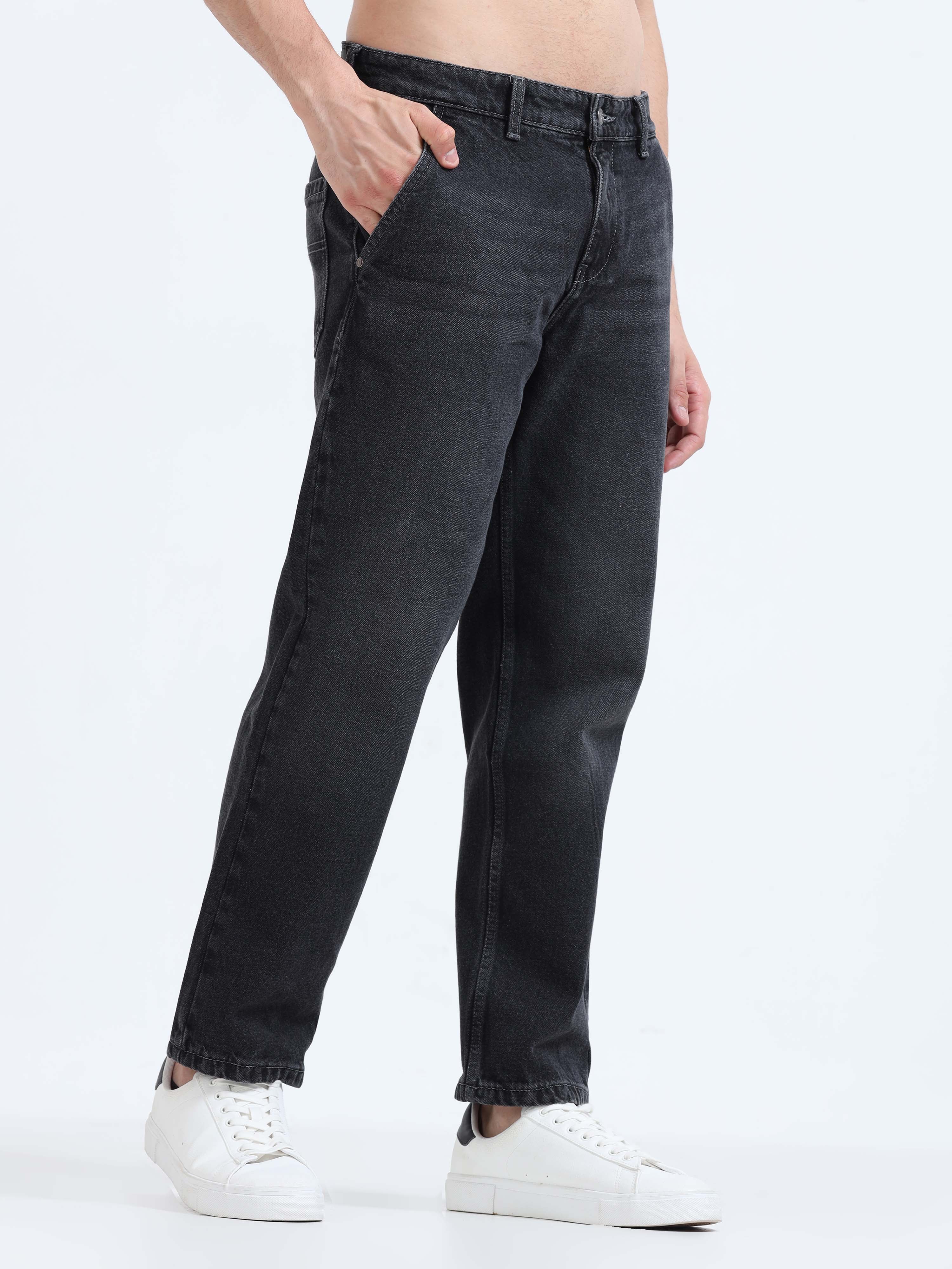 Grey Stone Relaxed Denim