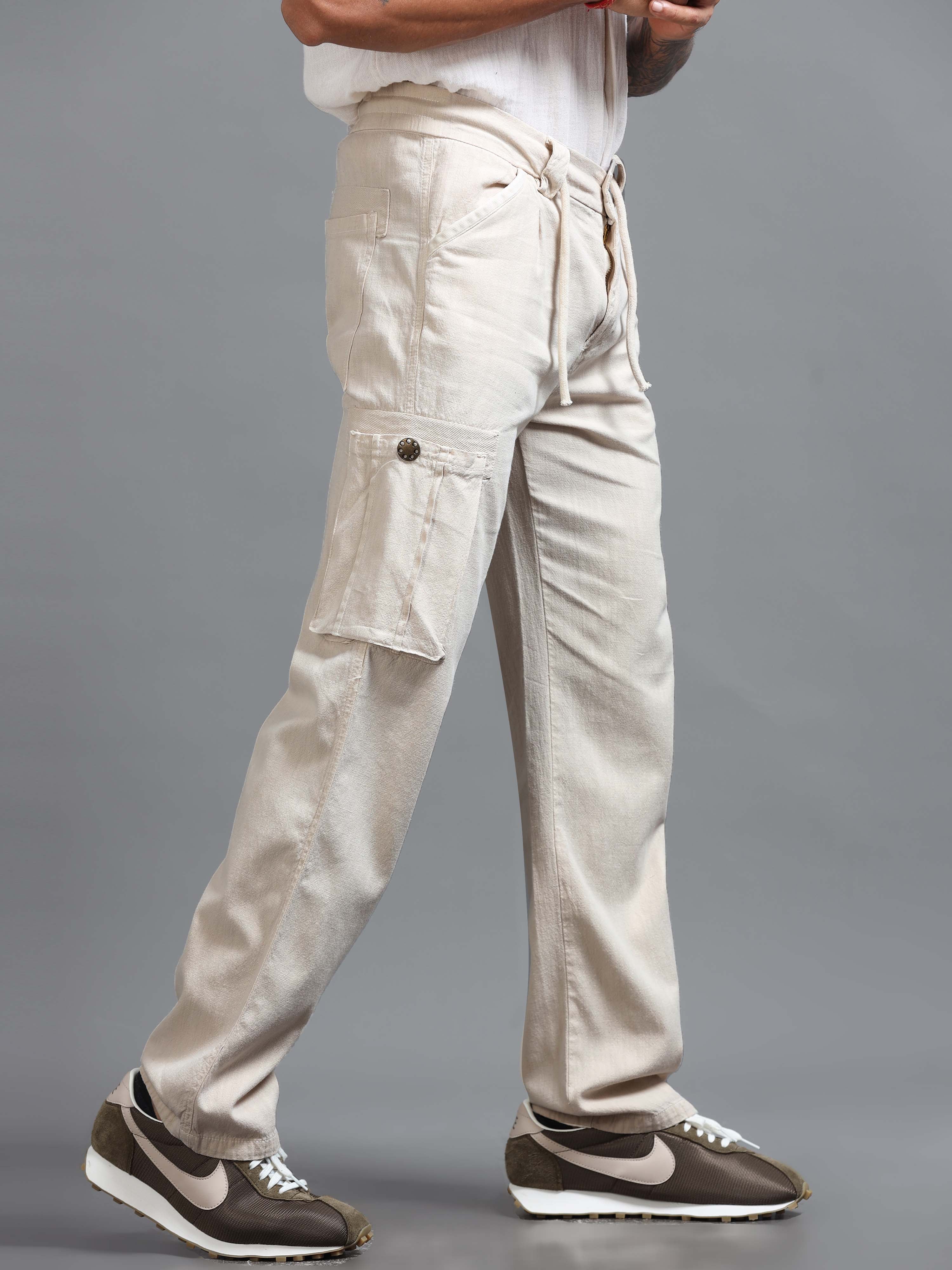 Portofino Linen Pant In Cream