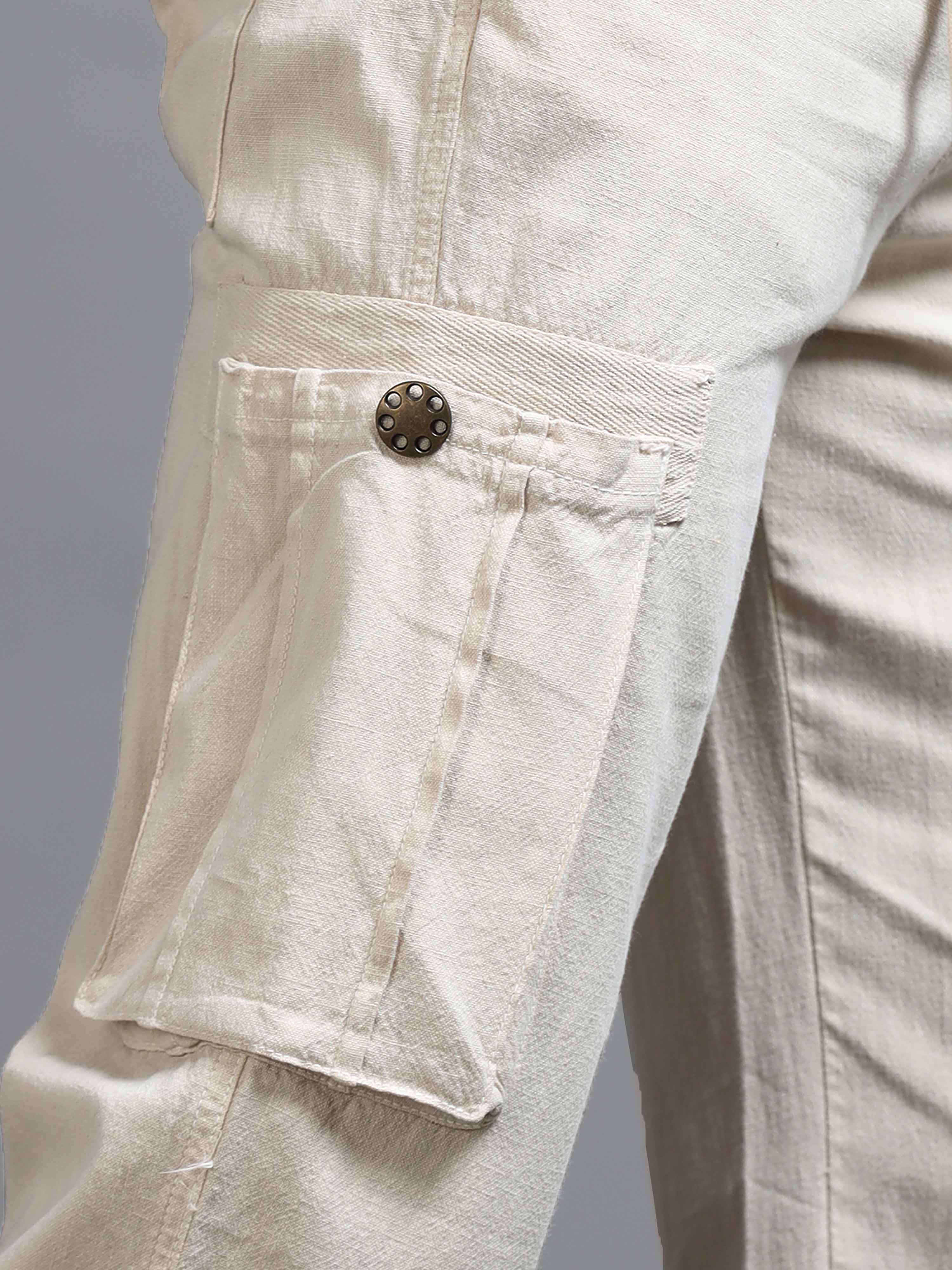 Portofino Linen Pant In Cream