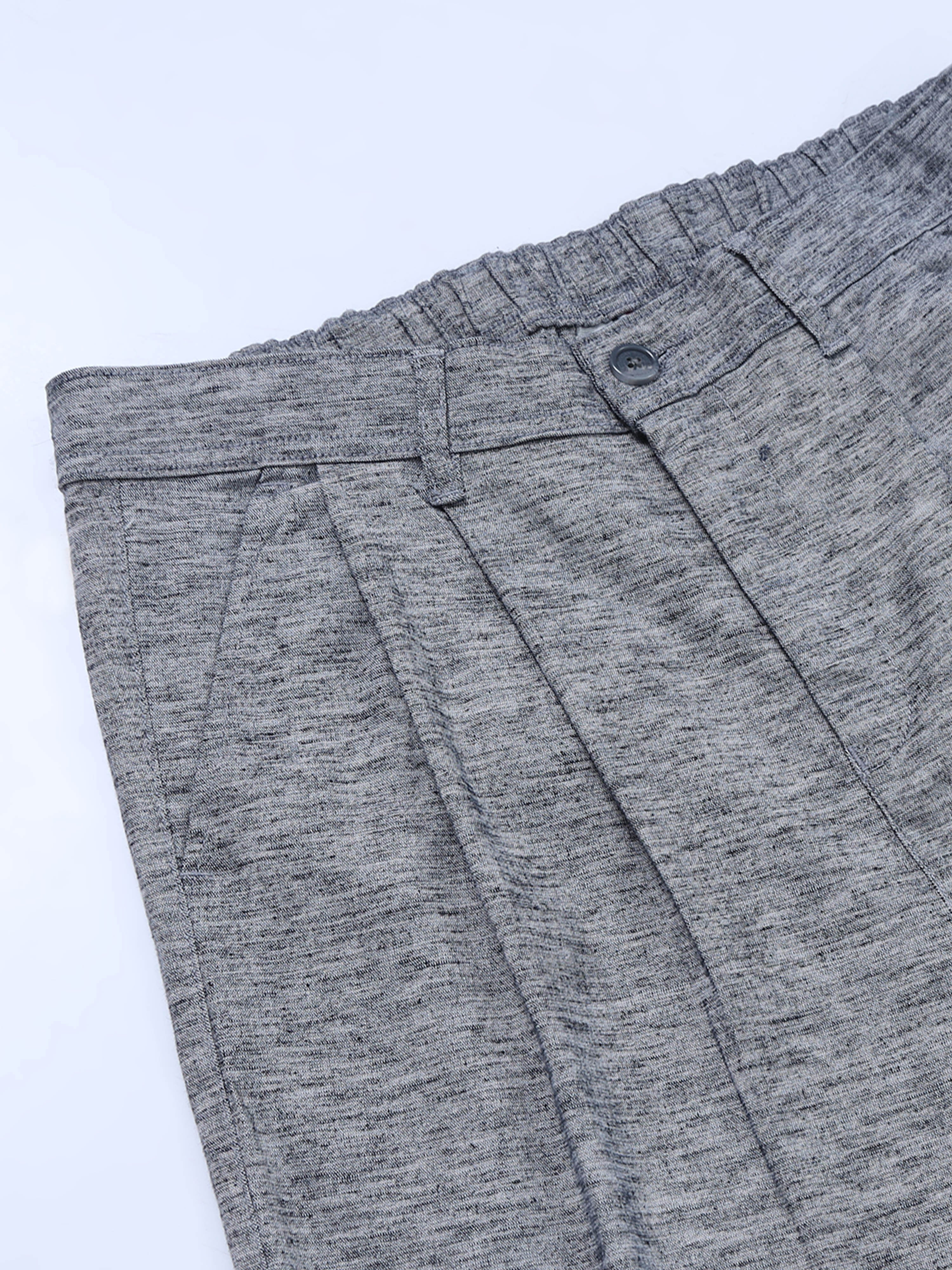 Versatile Pleated Trouser In Blue