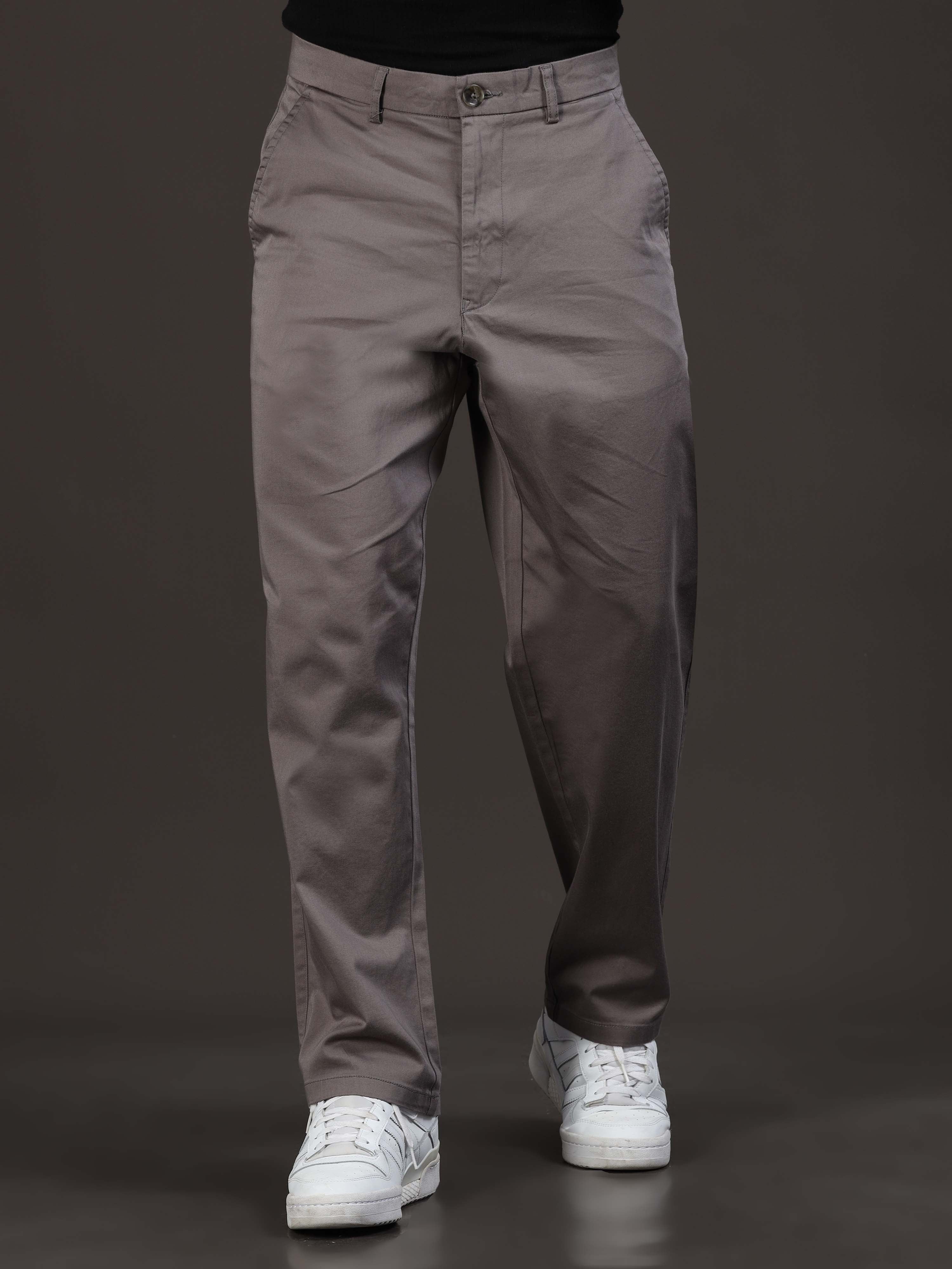 Relaxed Trouser In Grey for men