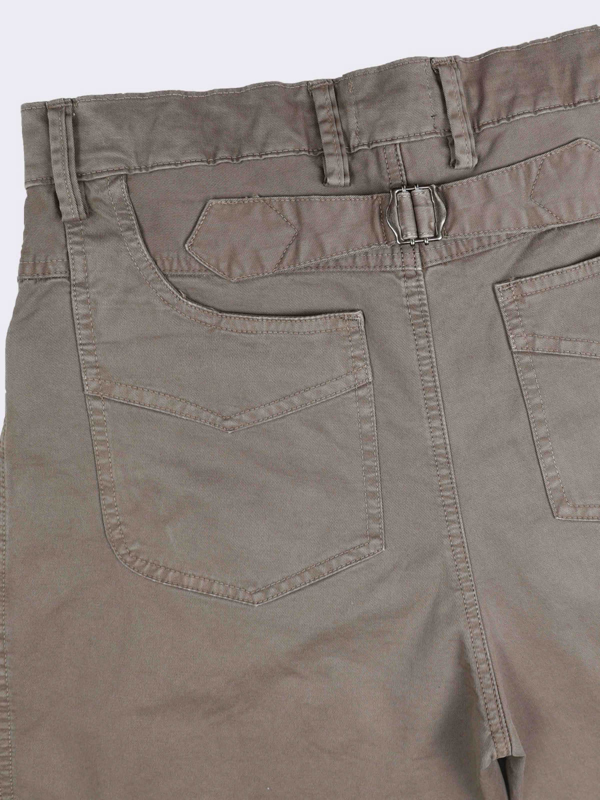 Milano Zip Trouser In Grey