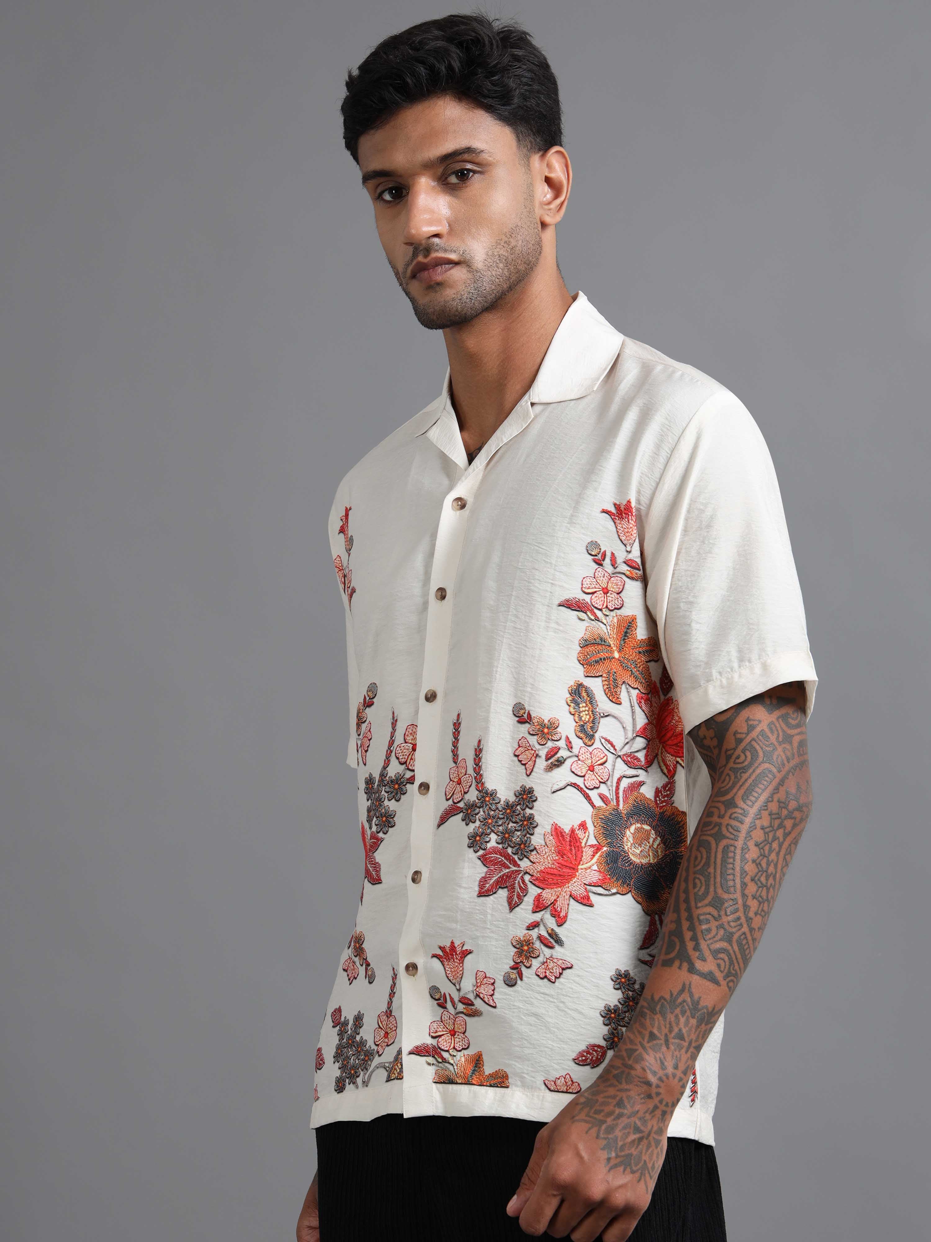Botanic Breeze Printed Shirt