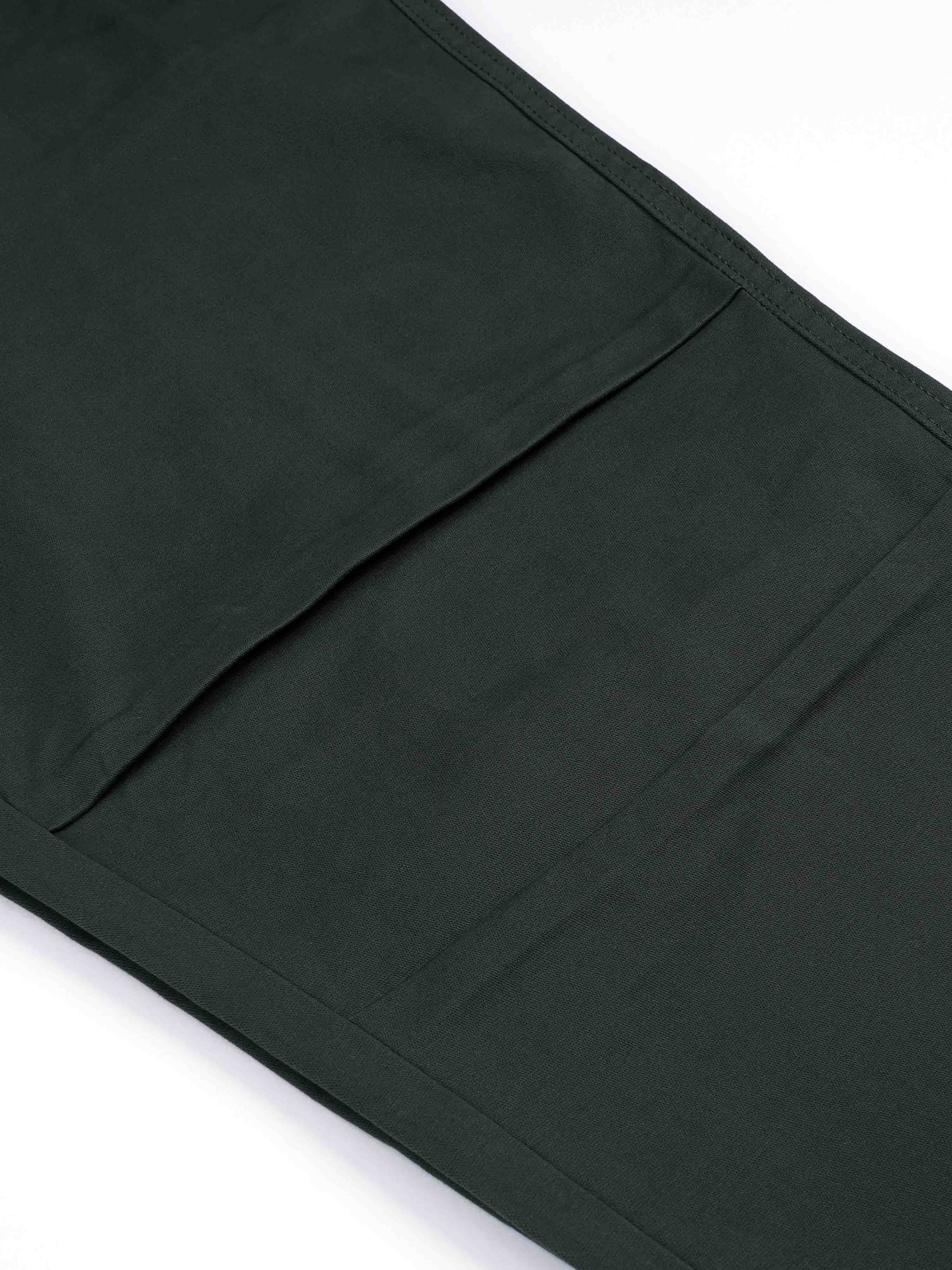 Olive Green Cargo Track Pants