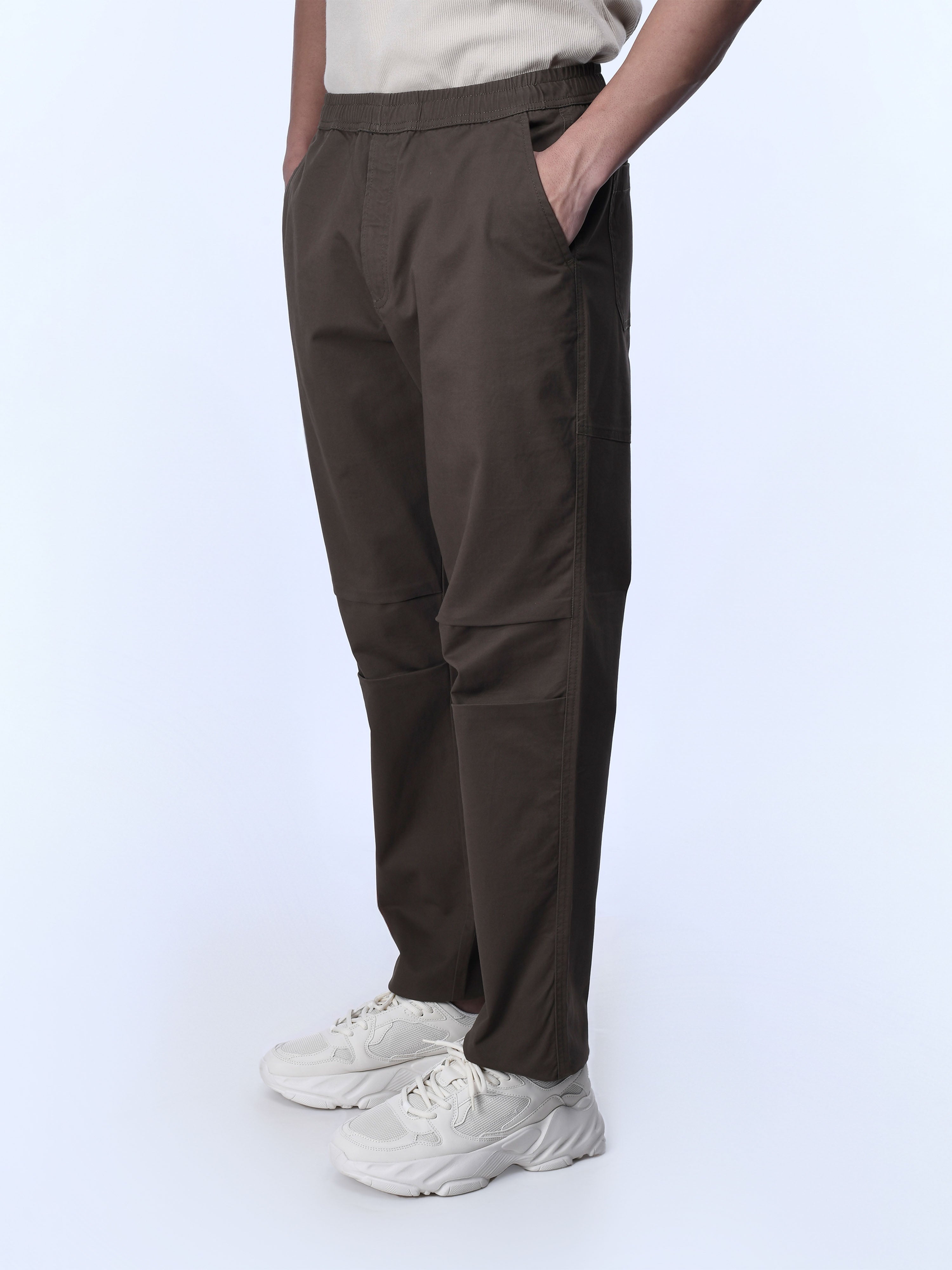 Relaxed Brown Joggers