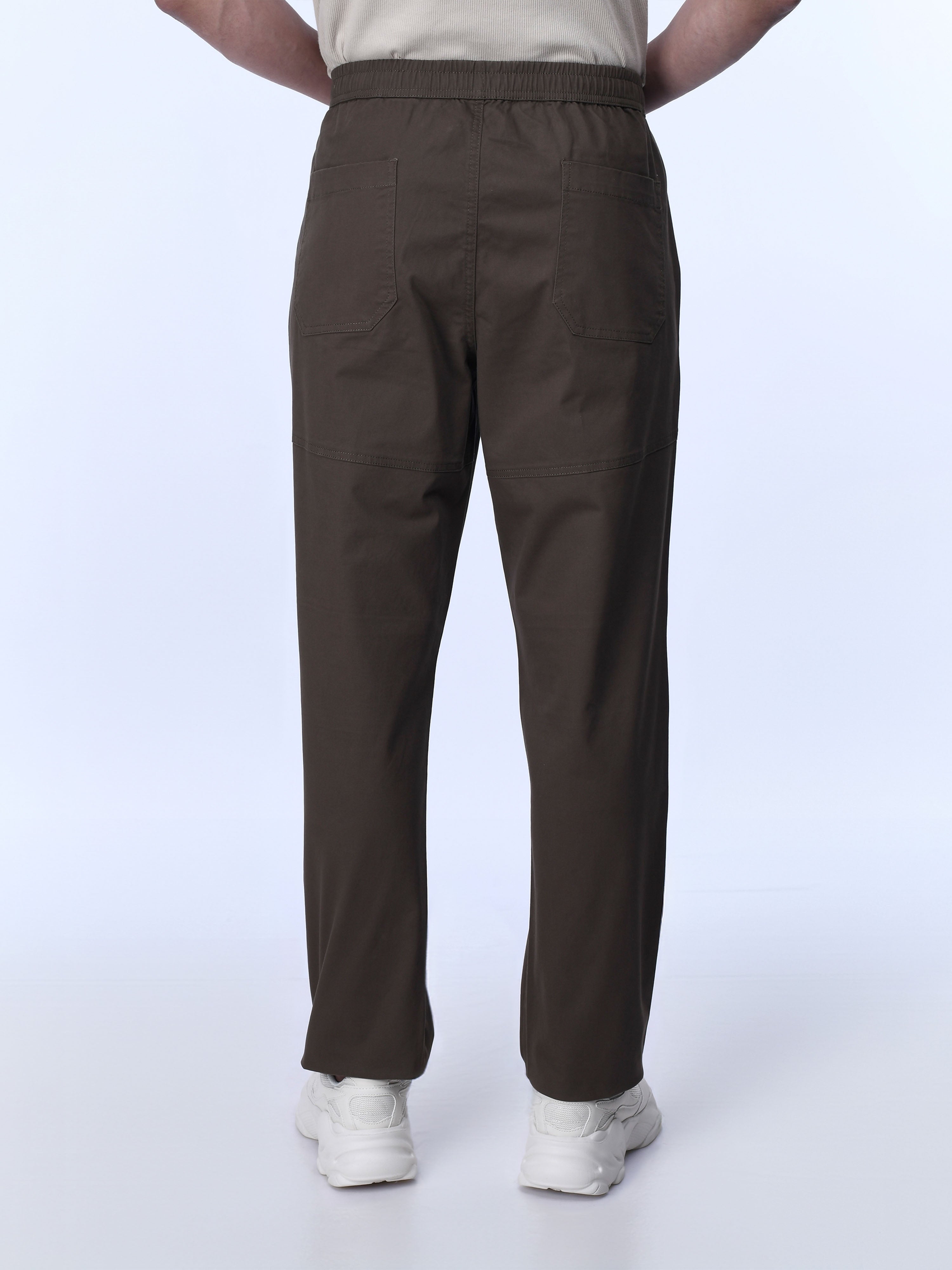 Relaxed Brown Joggers