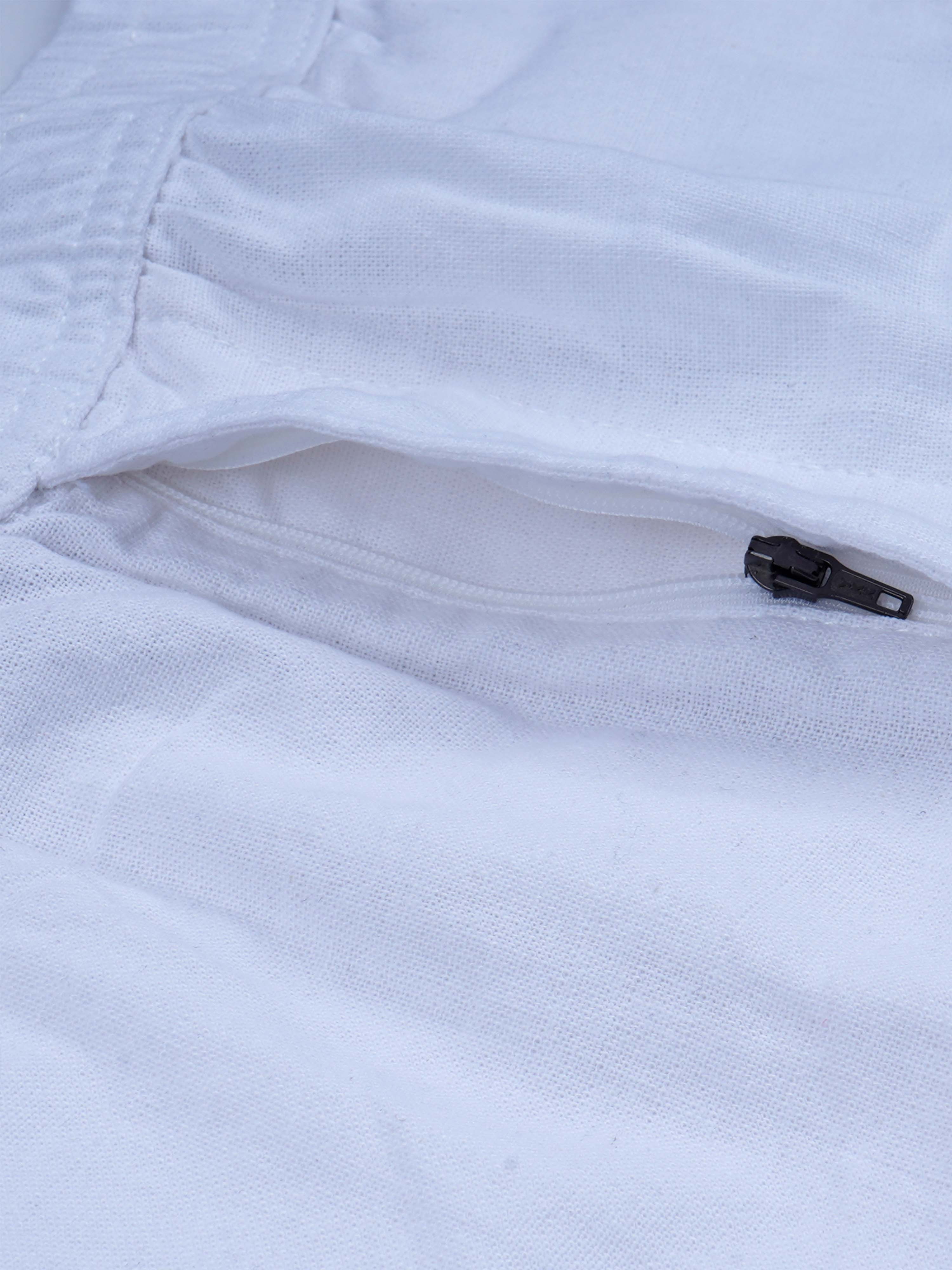 White Jogger Pants for Men