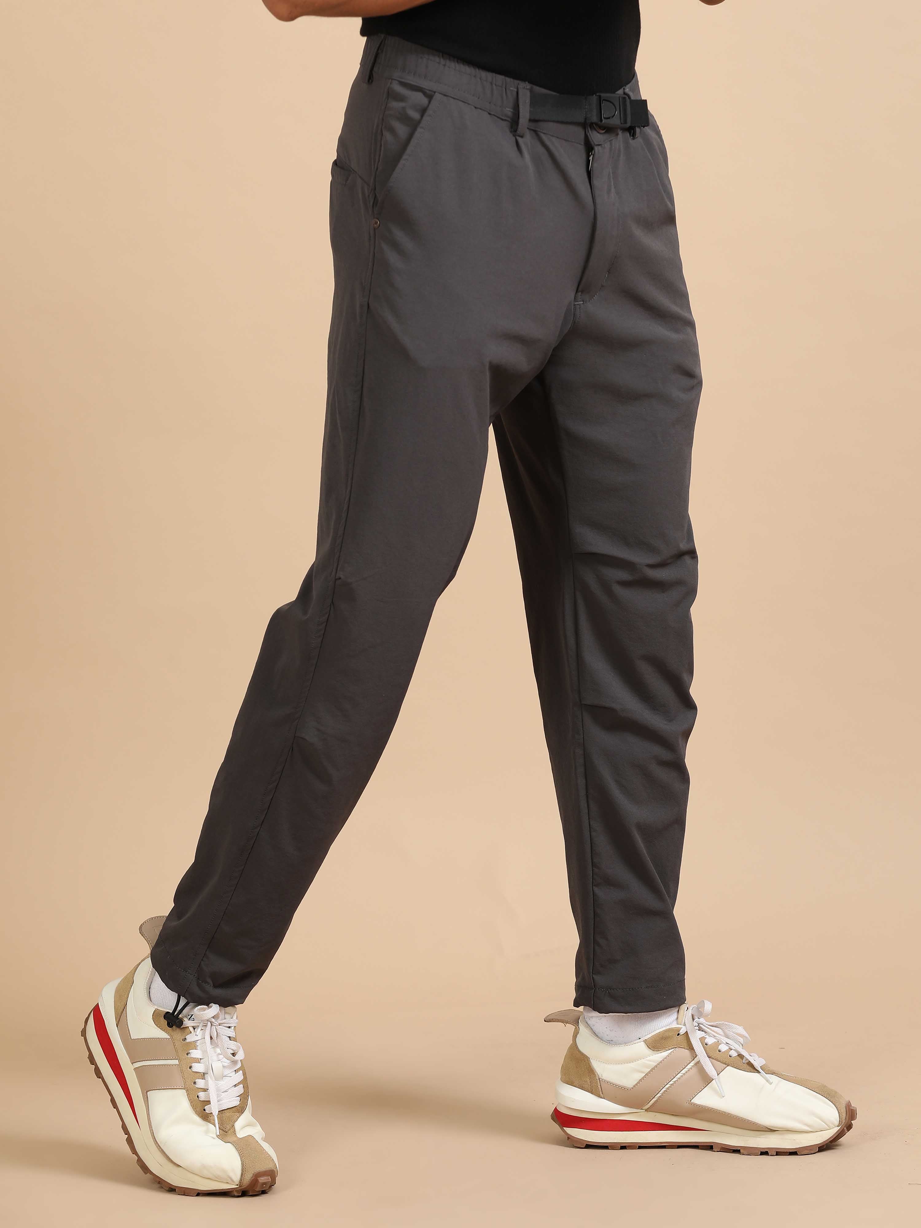 Mens Jogger Pants In Grey