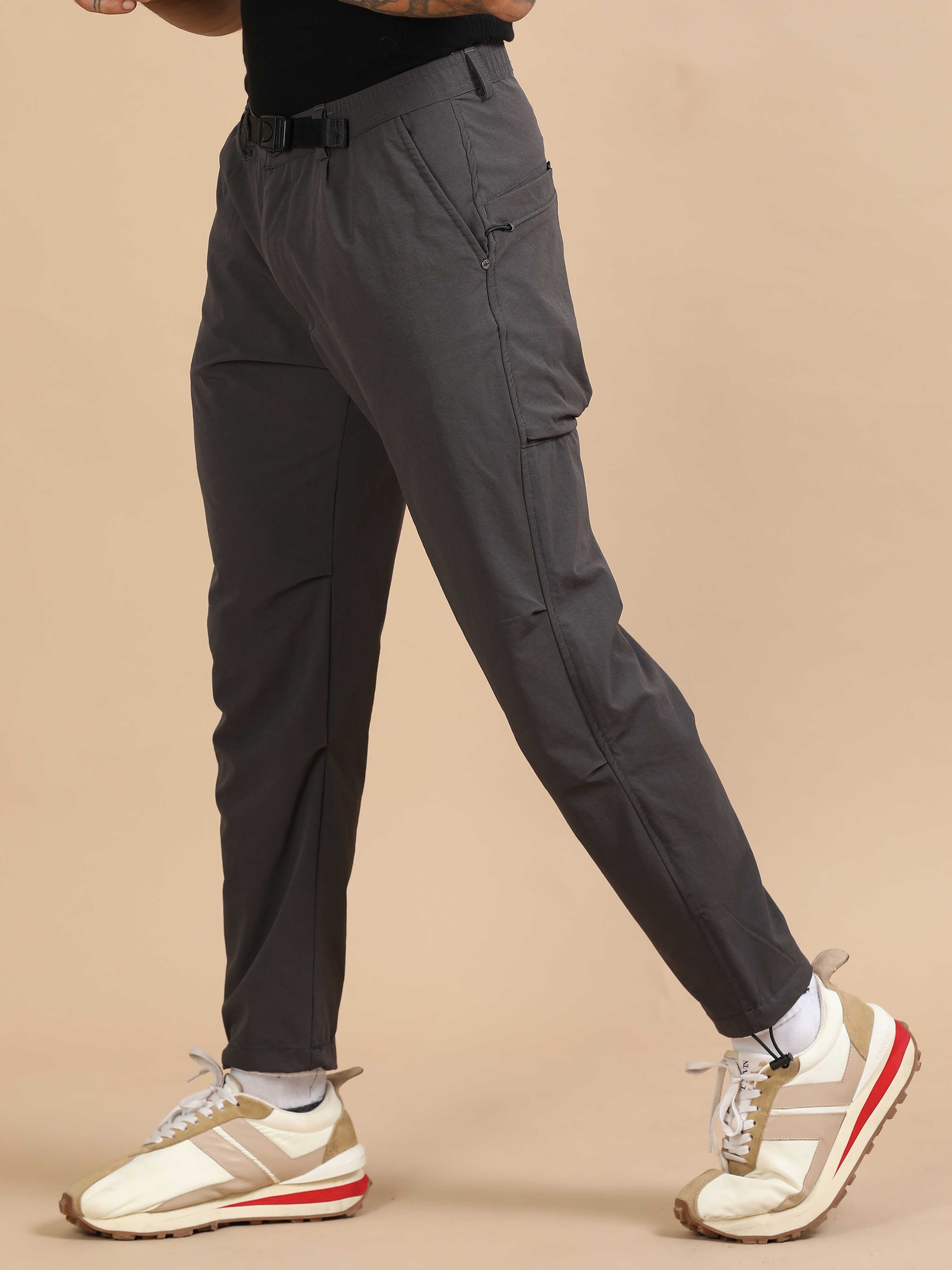 Mens Jogger Pants In Grey