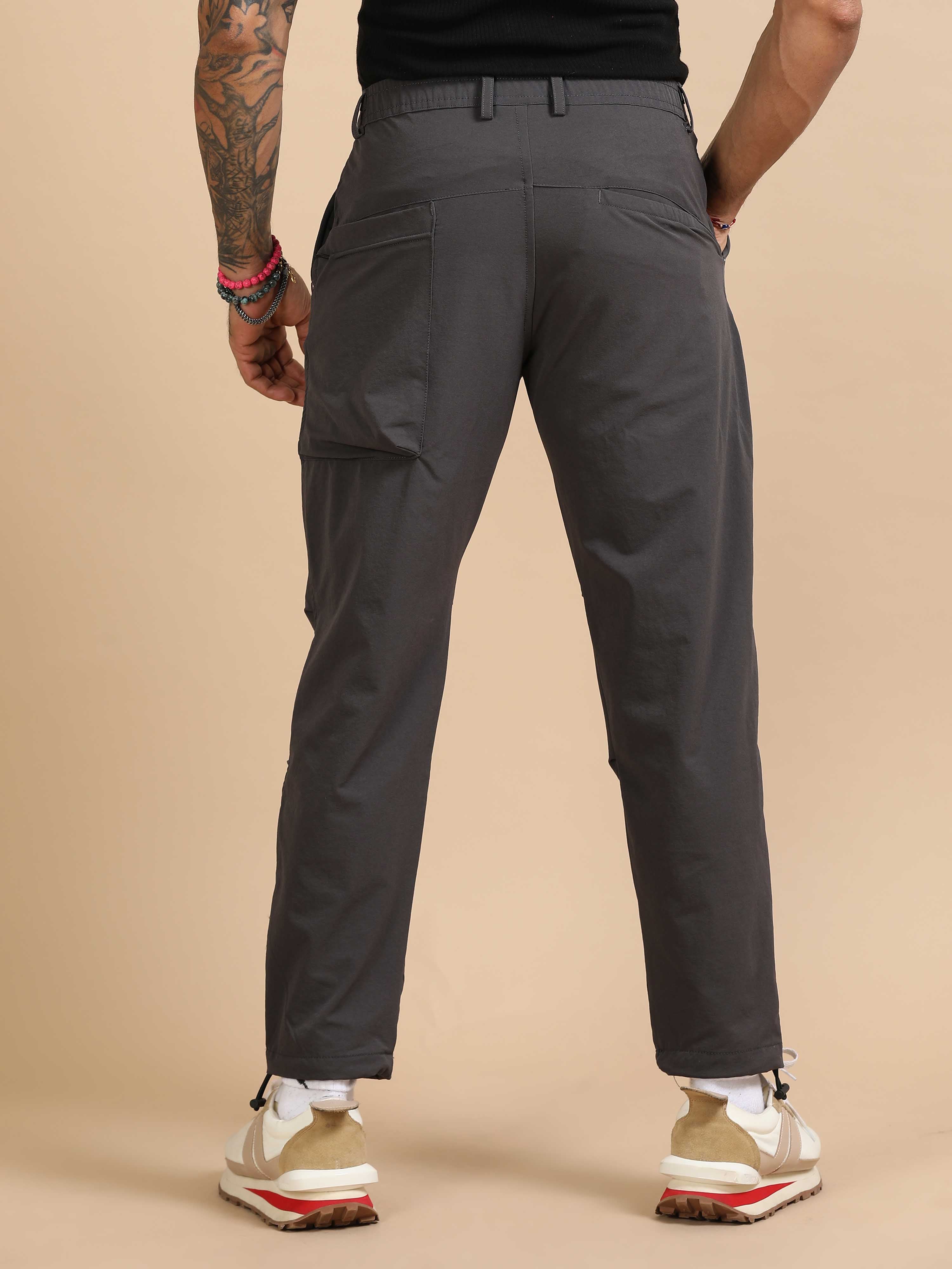 Mens Jogger Pants In Grey
