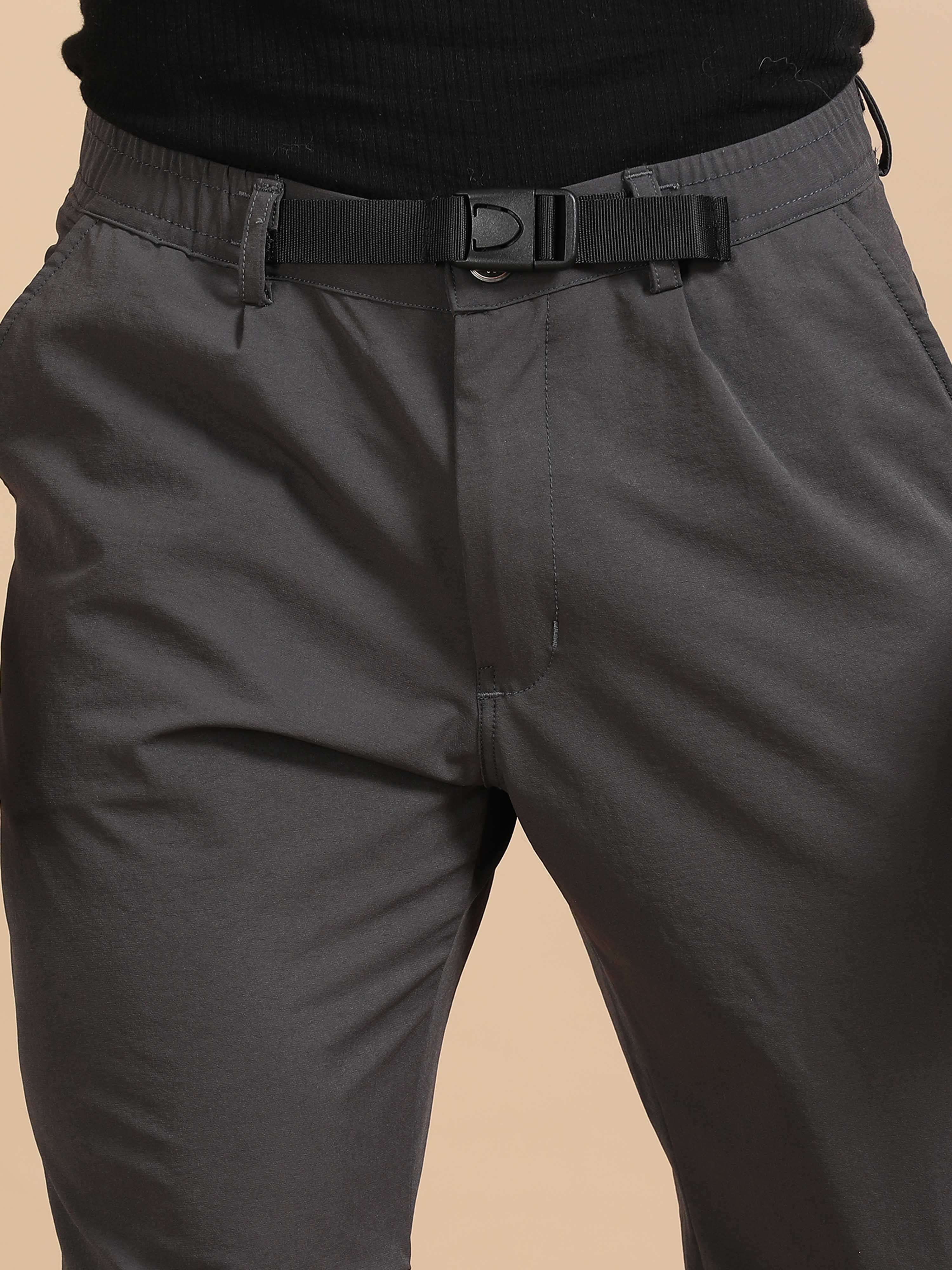 Mens Jogger Pants In Grey