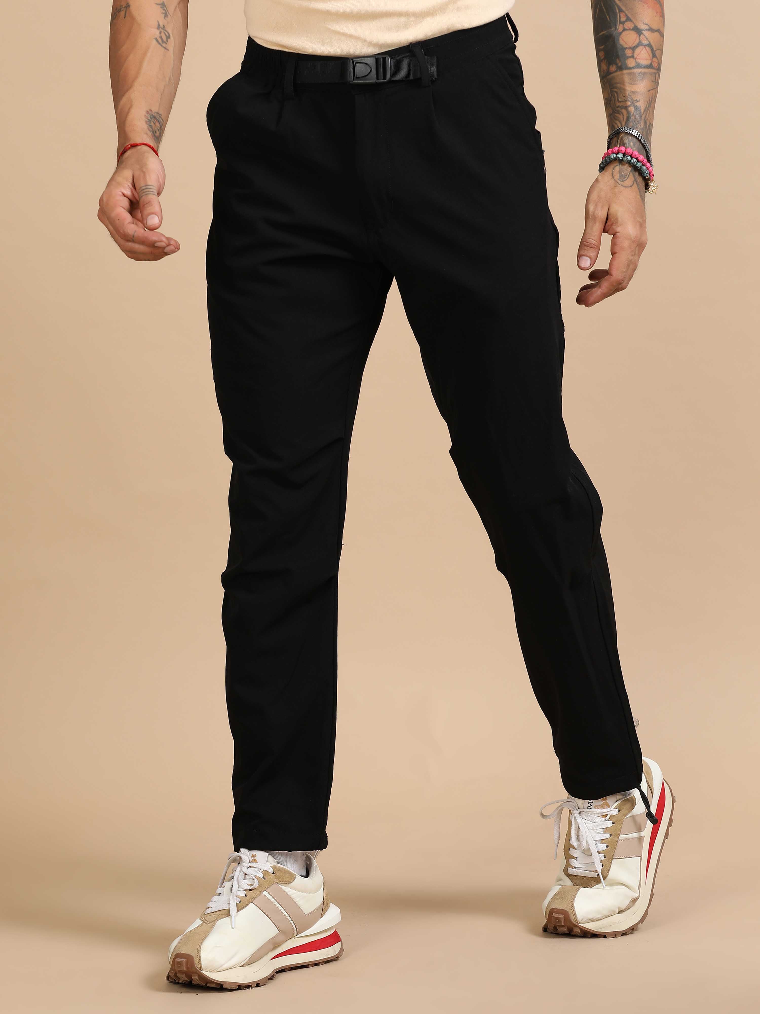 Mens Jogger Pants In Black