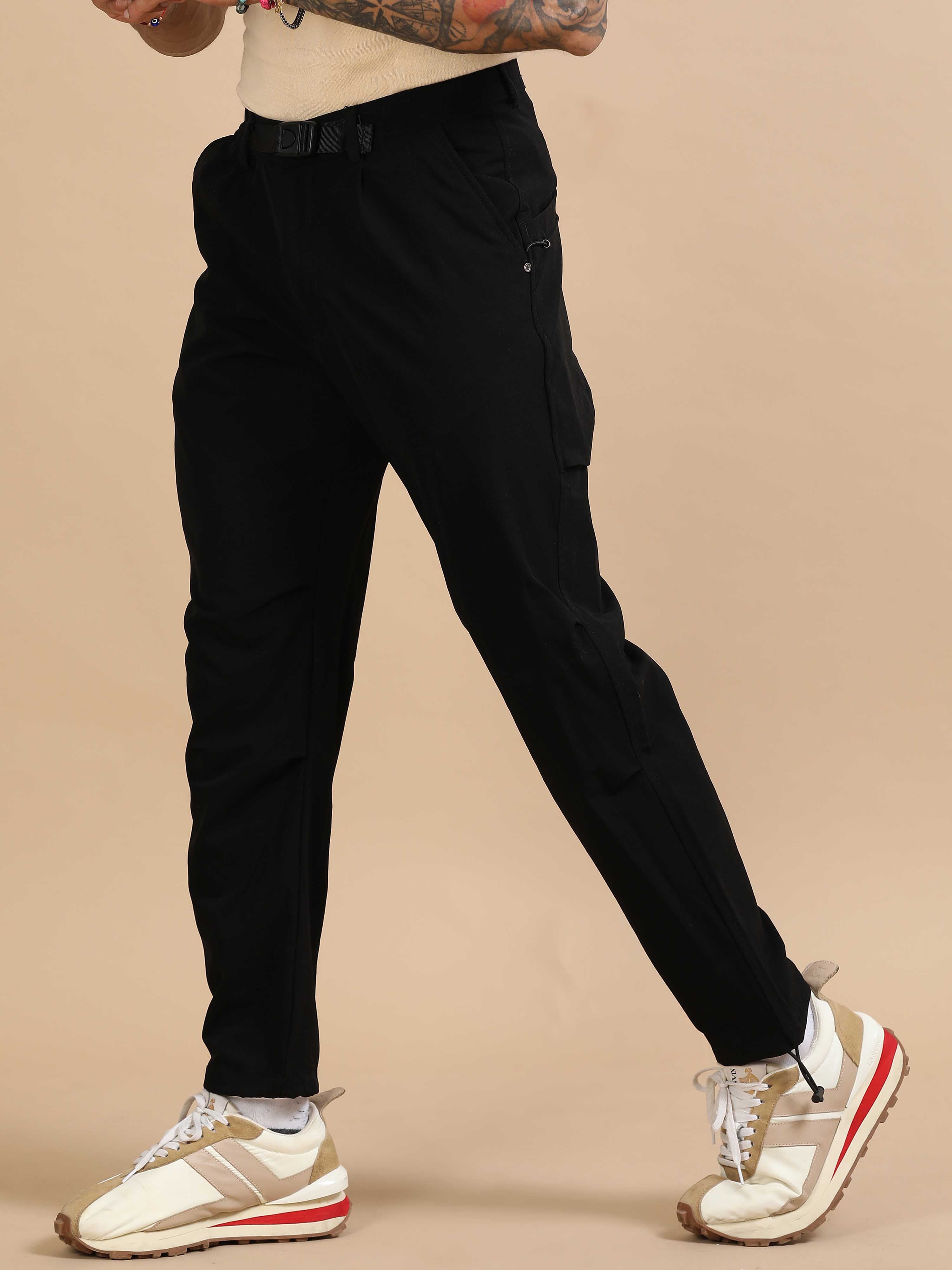 Mens Jogger Pants In Black