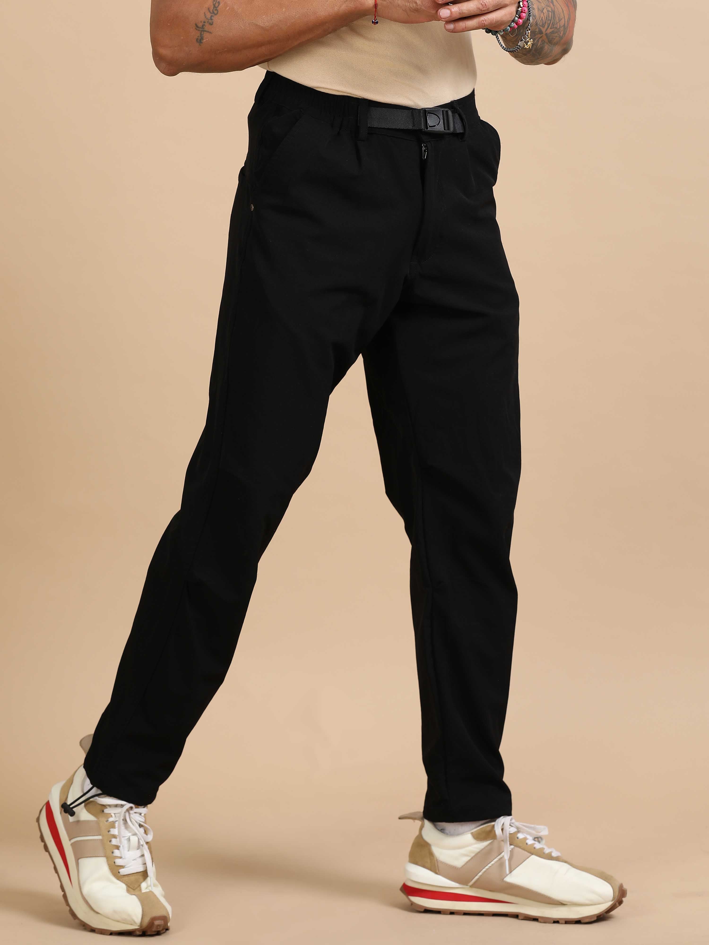 Mens Jogger Pants In Black