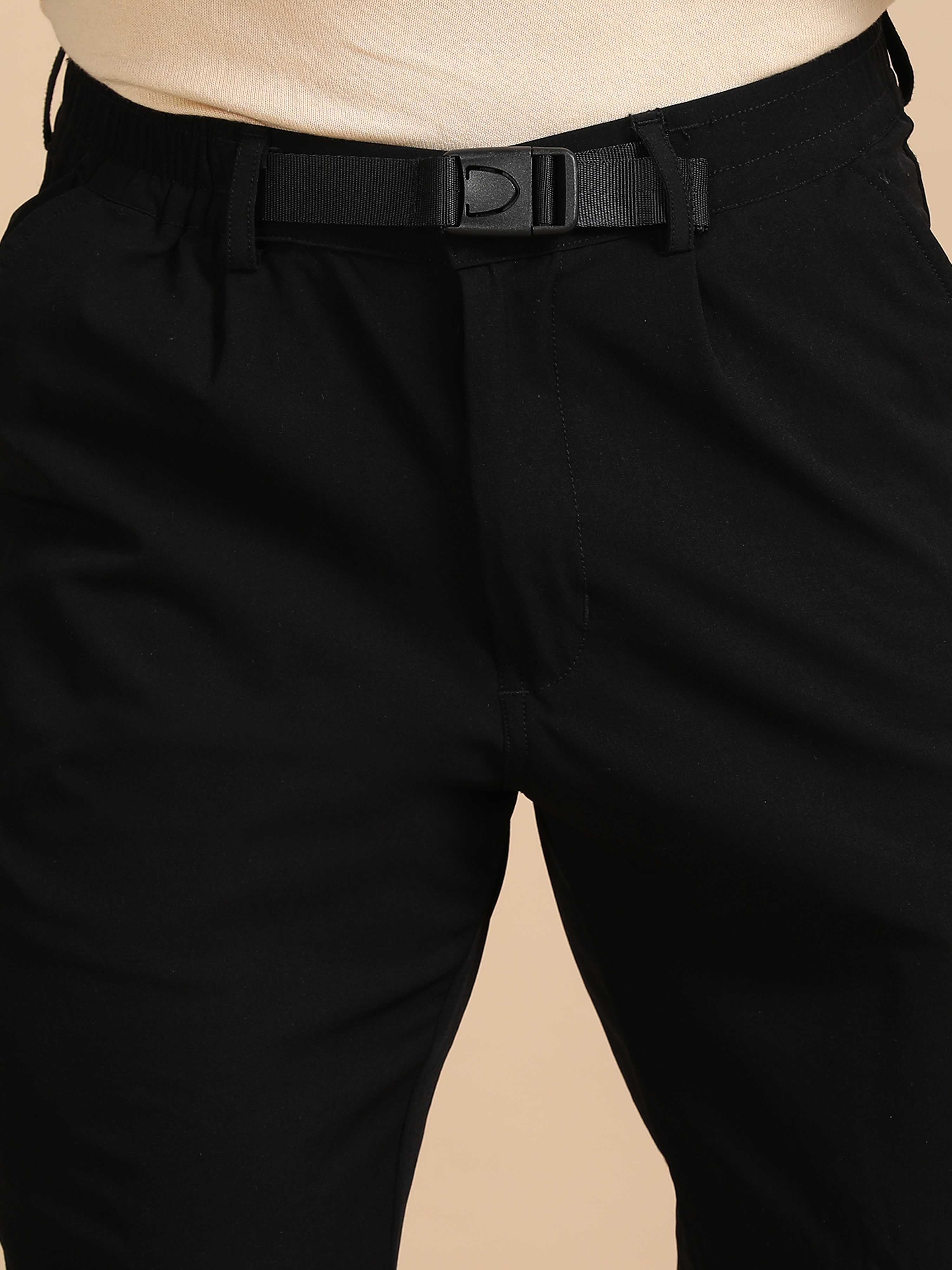 Mens Jogger Pants In Black