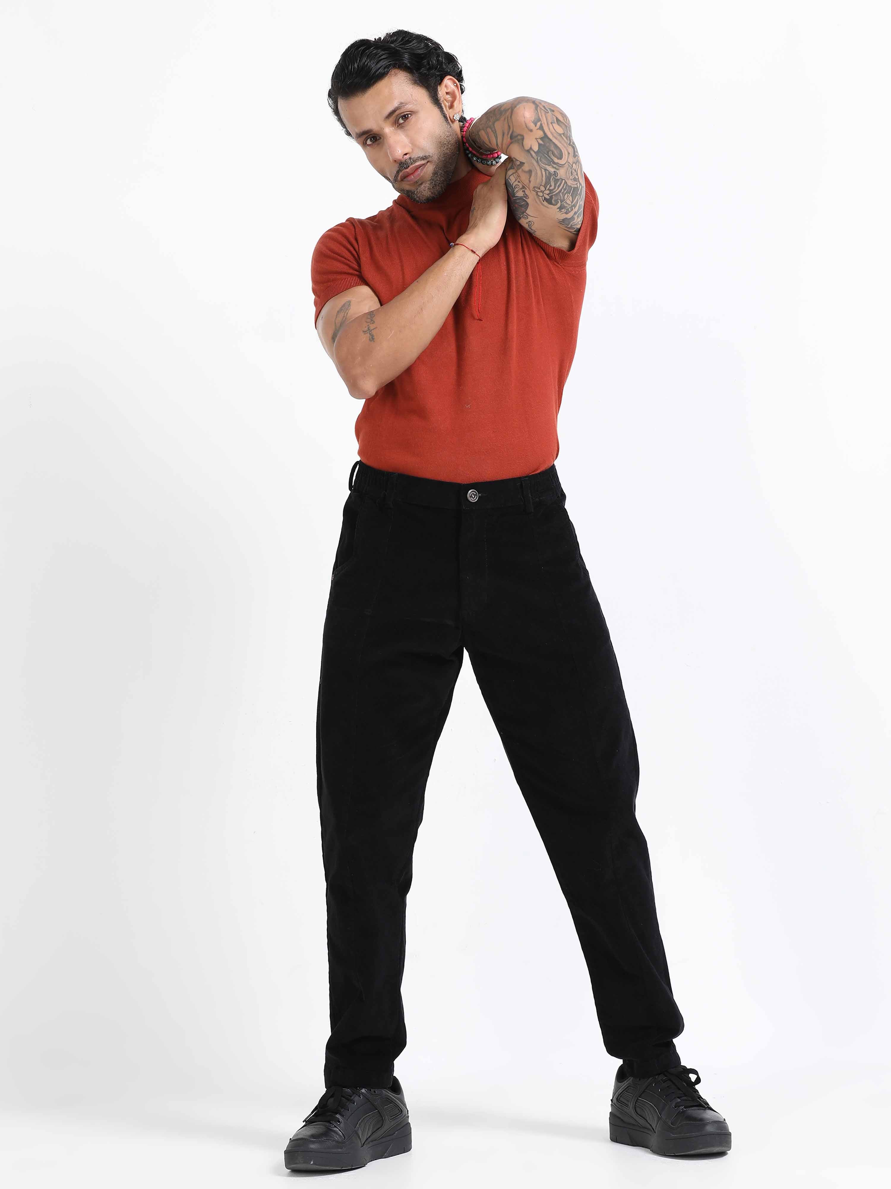 Corduroy Pant in Black for men