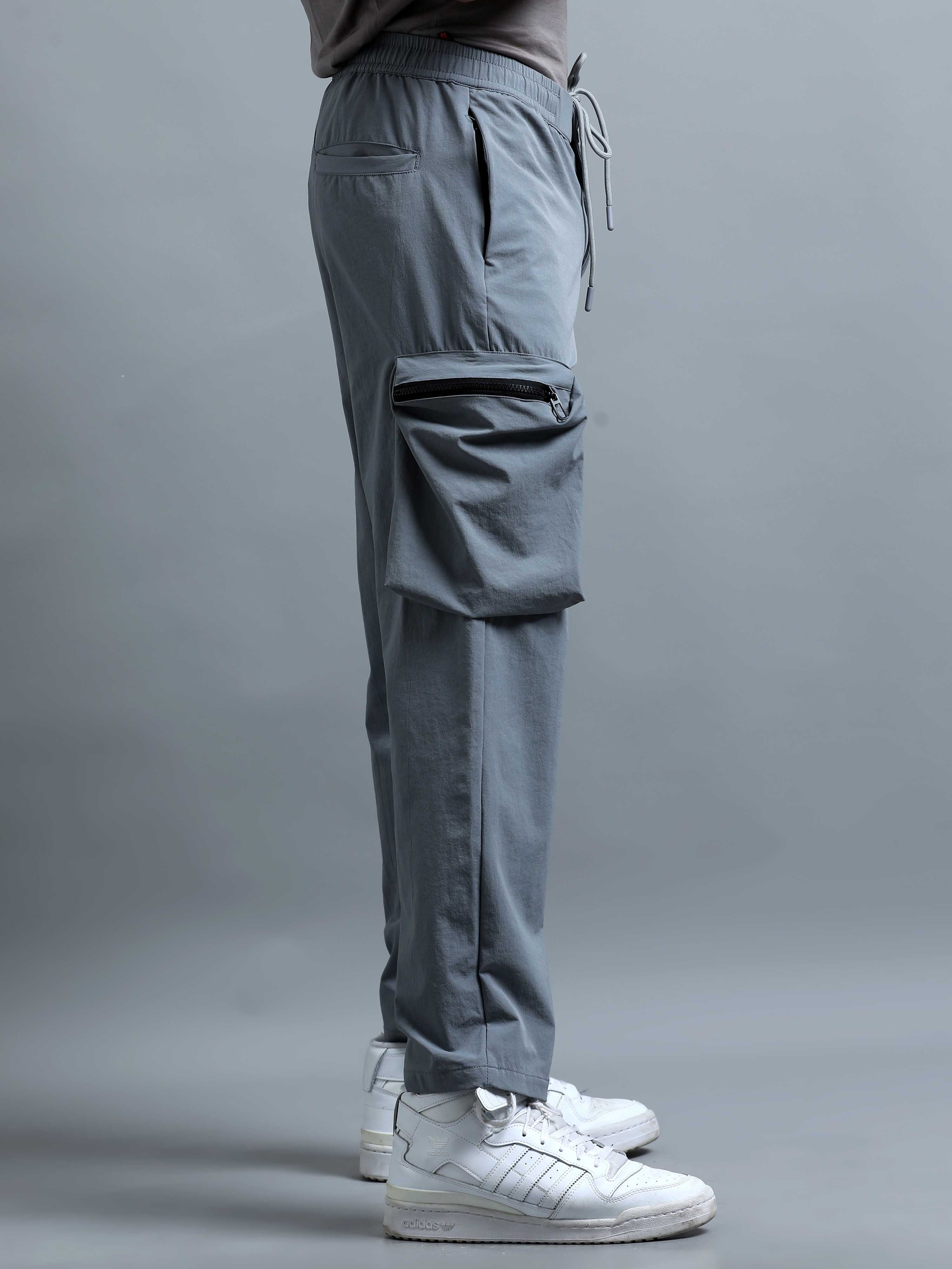 UrbanVoyage Relaxed Cargo In Light Grey