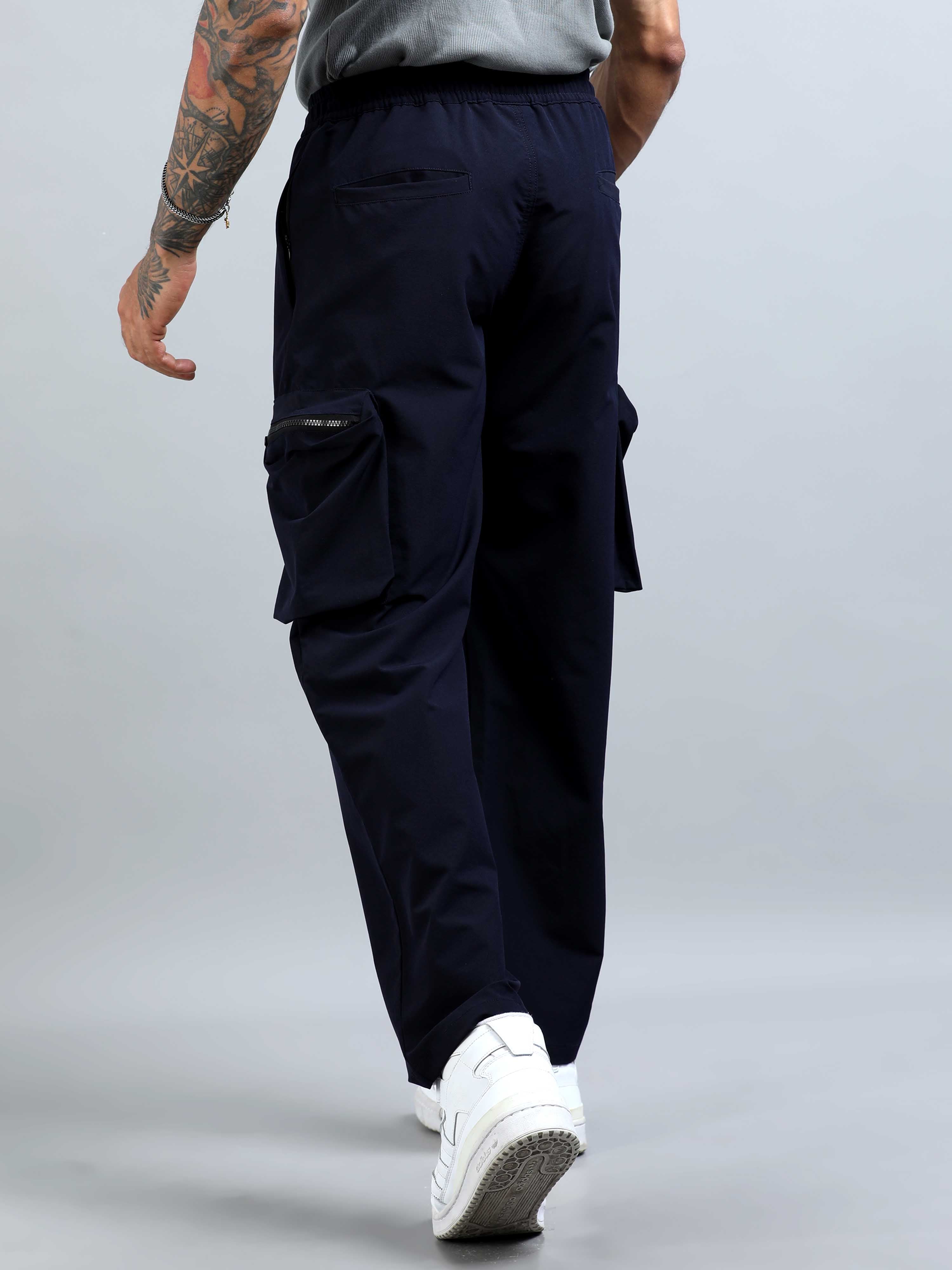 UrbanVoyage Relaxed Cargo In Navy