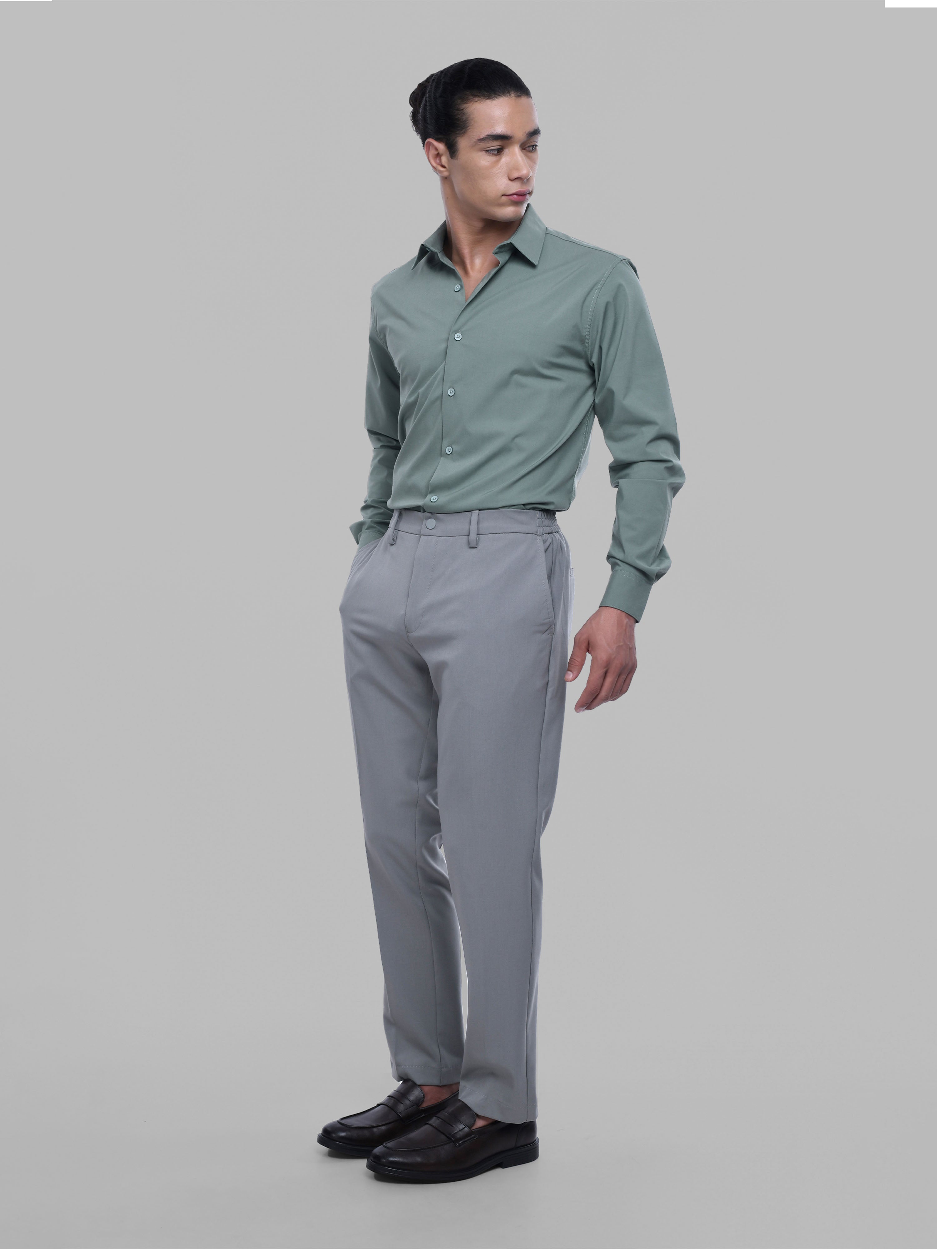 Classic Miracle Green Stretch Shirt